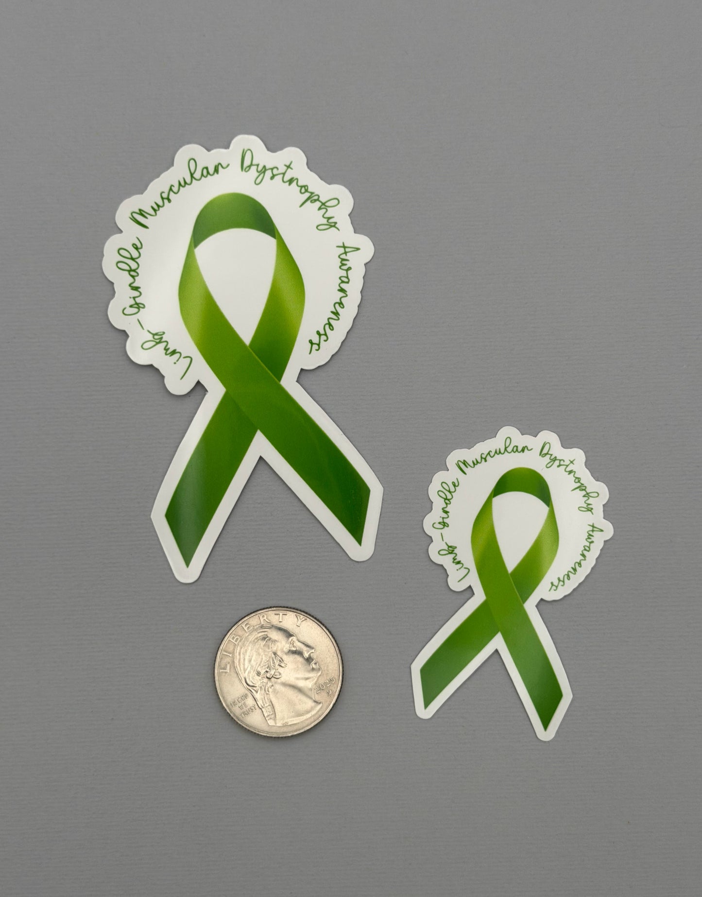 Limb-Girdle Muscular Dystrophy Awareness Ribbon Sticker or Magnet