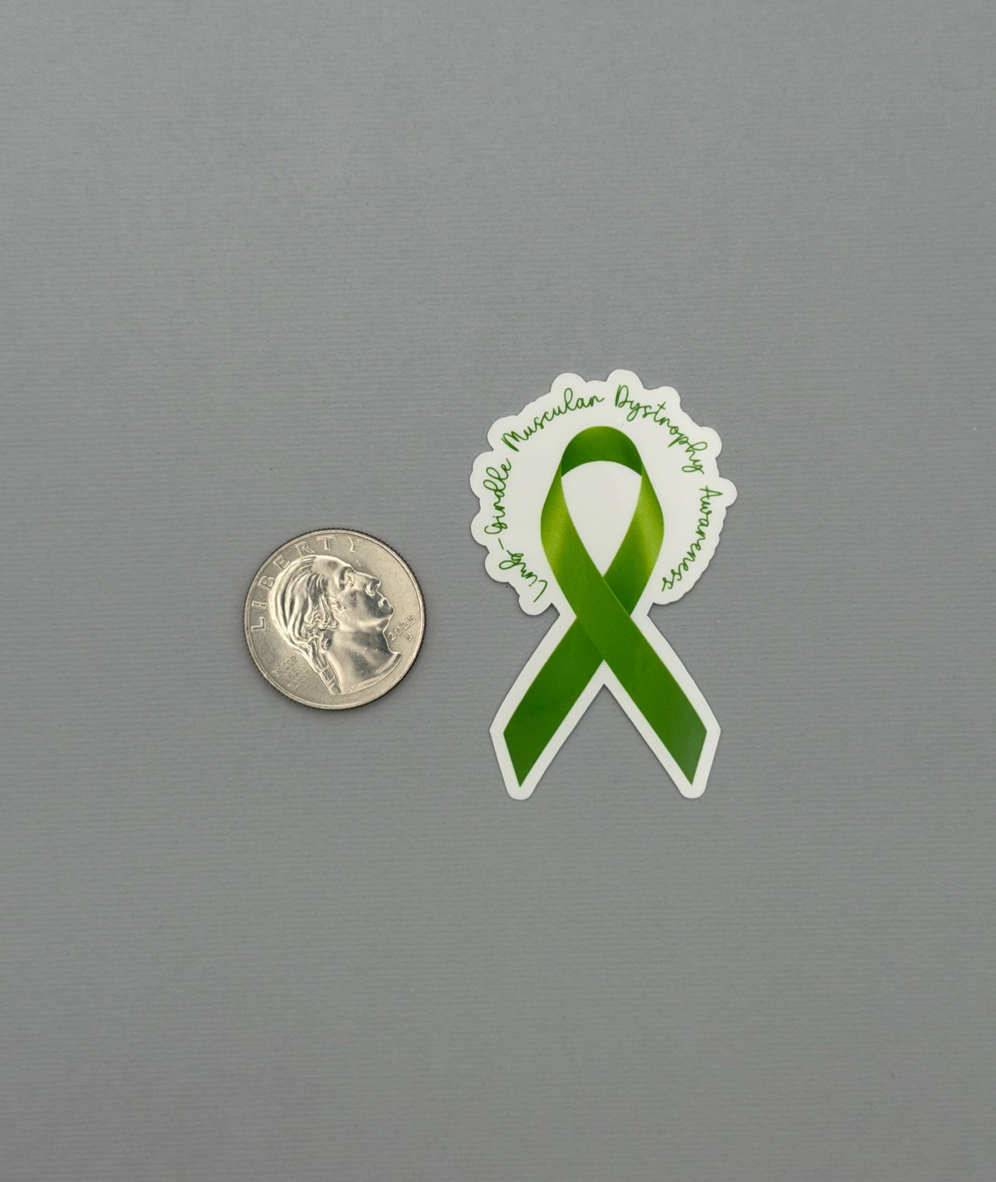 Limb-Girdle Muscular Dystrophy Awareness Ribbon Sticker or Magnet