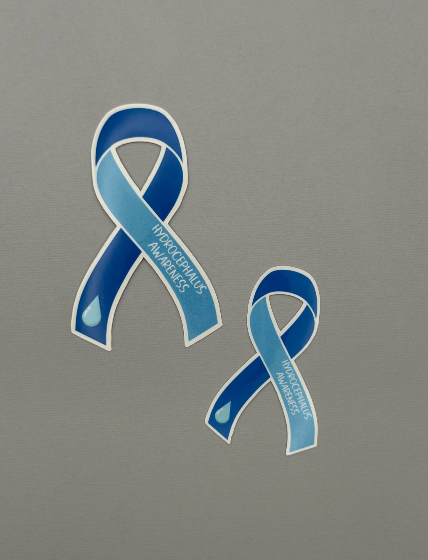 Hydrocephalus Awareness Ribbon Sticker or Magnet