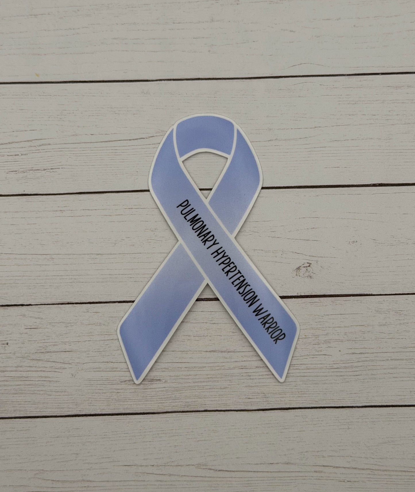 Pulmonary Hypertension Warrior Ribbon Sticker