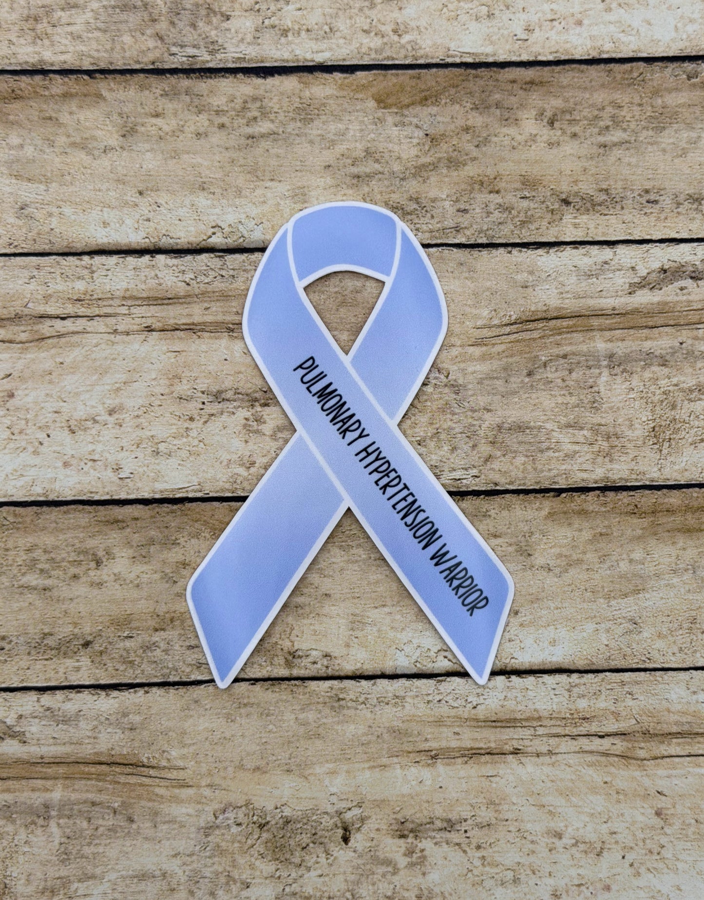 Pulmonary Hypertension Warrior Ribbon Sticker