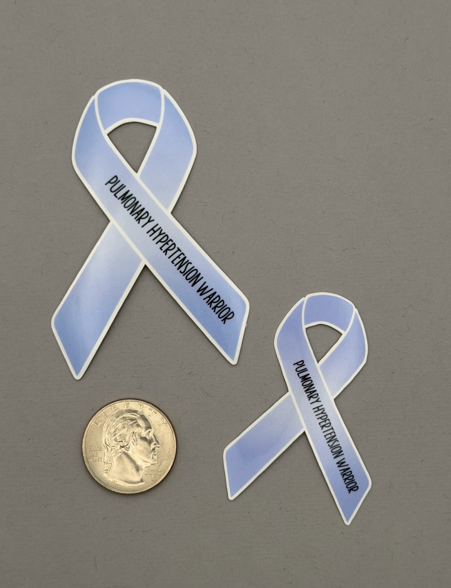 Pulmonary Hypertension Warrior Ribbon Sticker