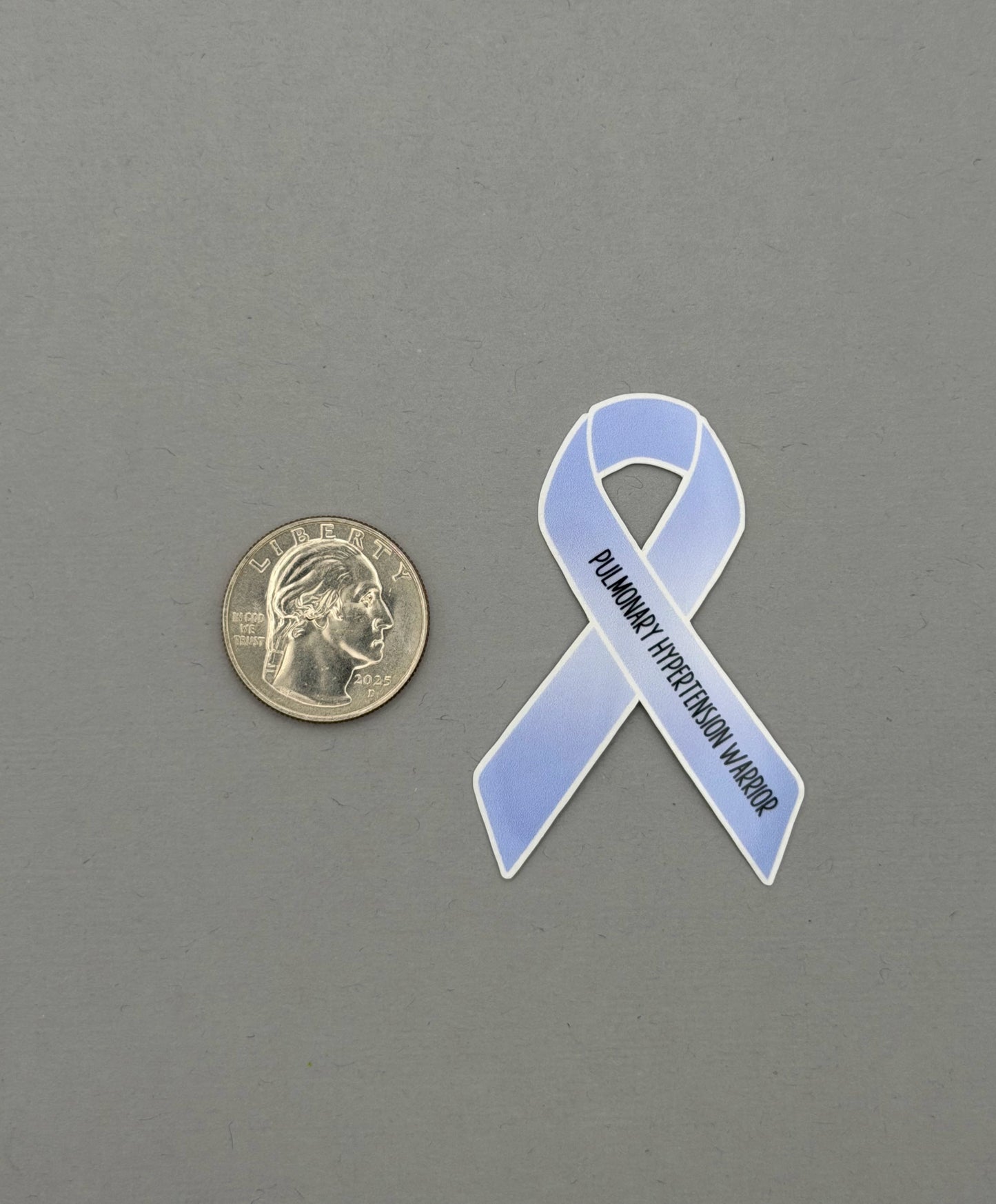 Pulmonary Hypertension Warrior Ribbon Sticker