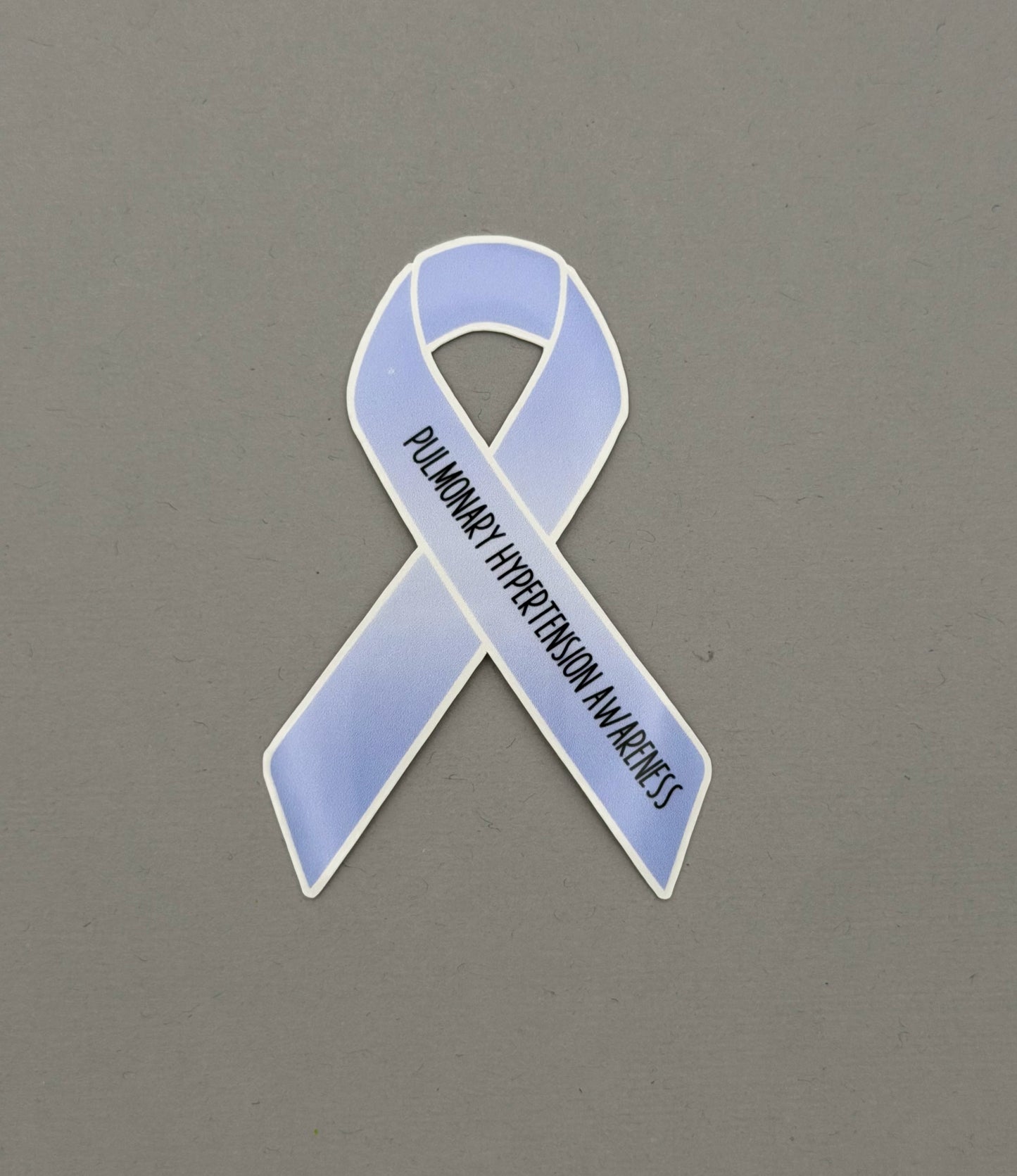 Pulmonary Hypertension Awareness Ribbon Sticker