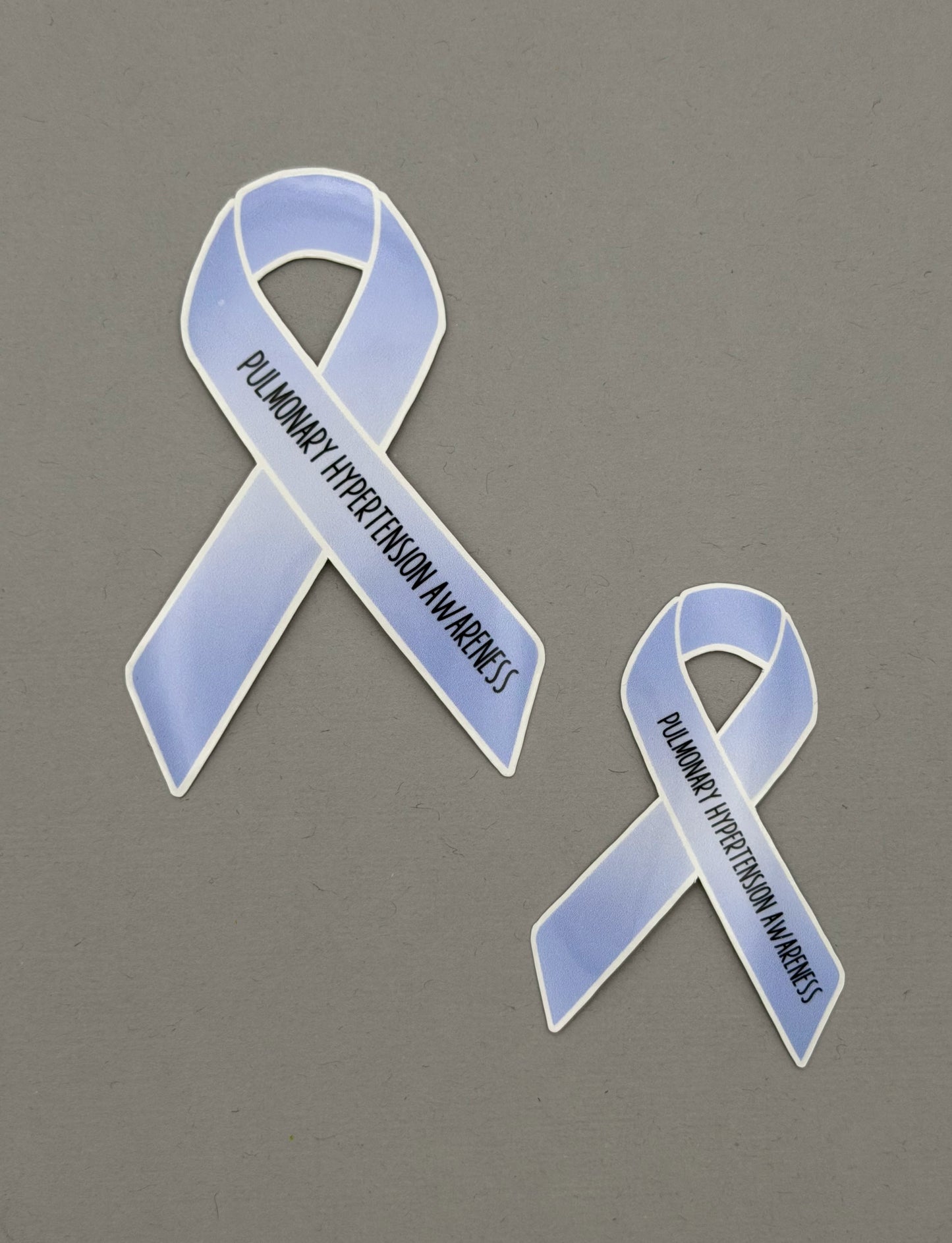 Pulmonary Hypertension Awareness Ribbon Sticker