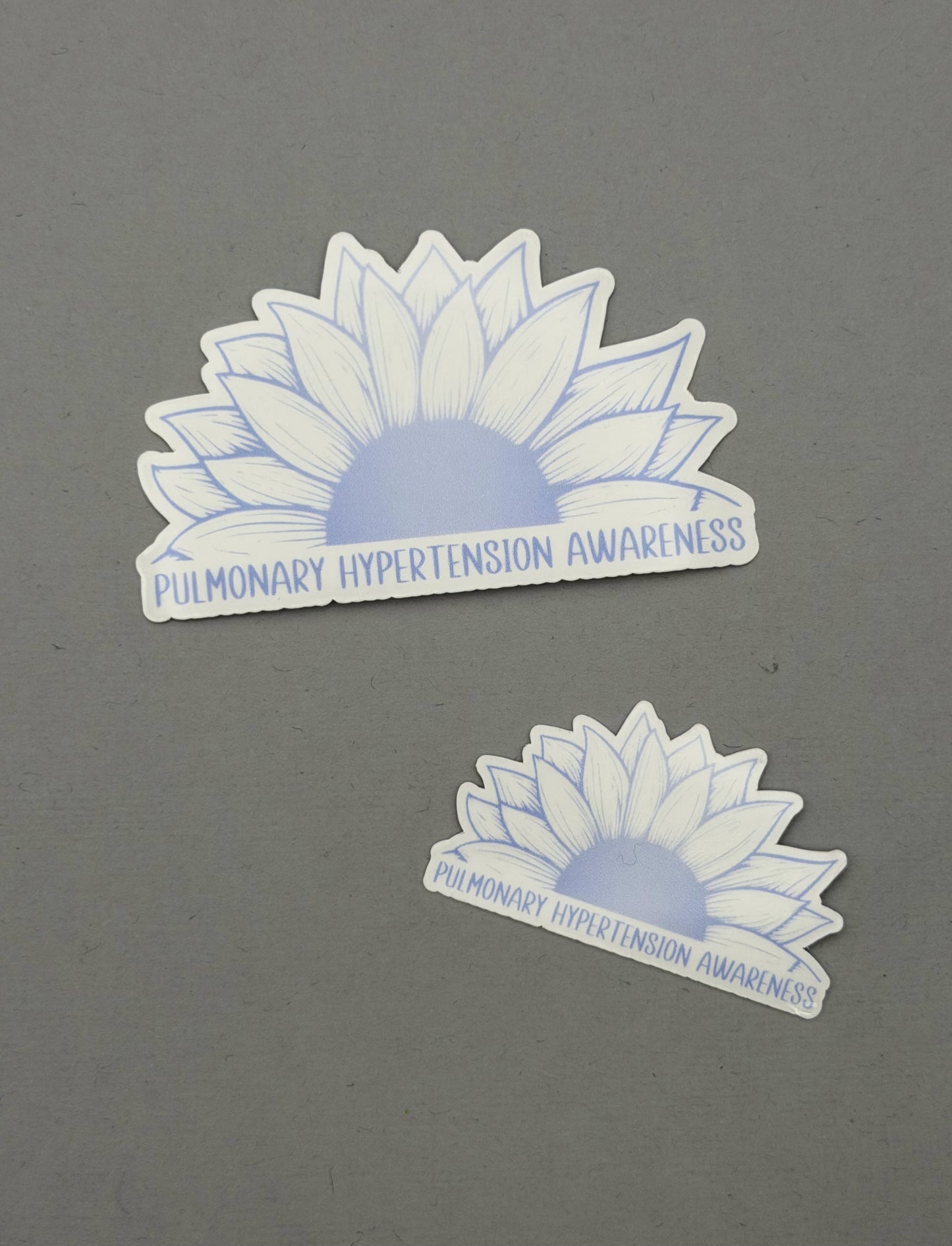 Pulmonary Hypertension Awareness Sunflower Sticker