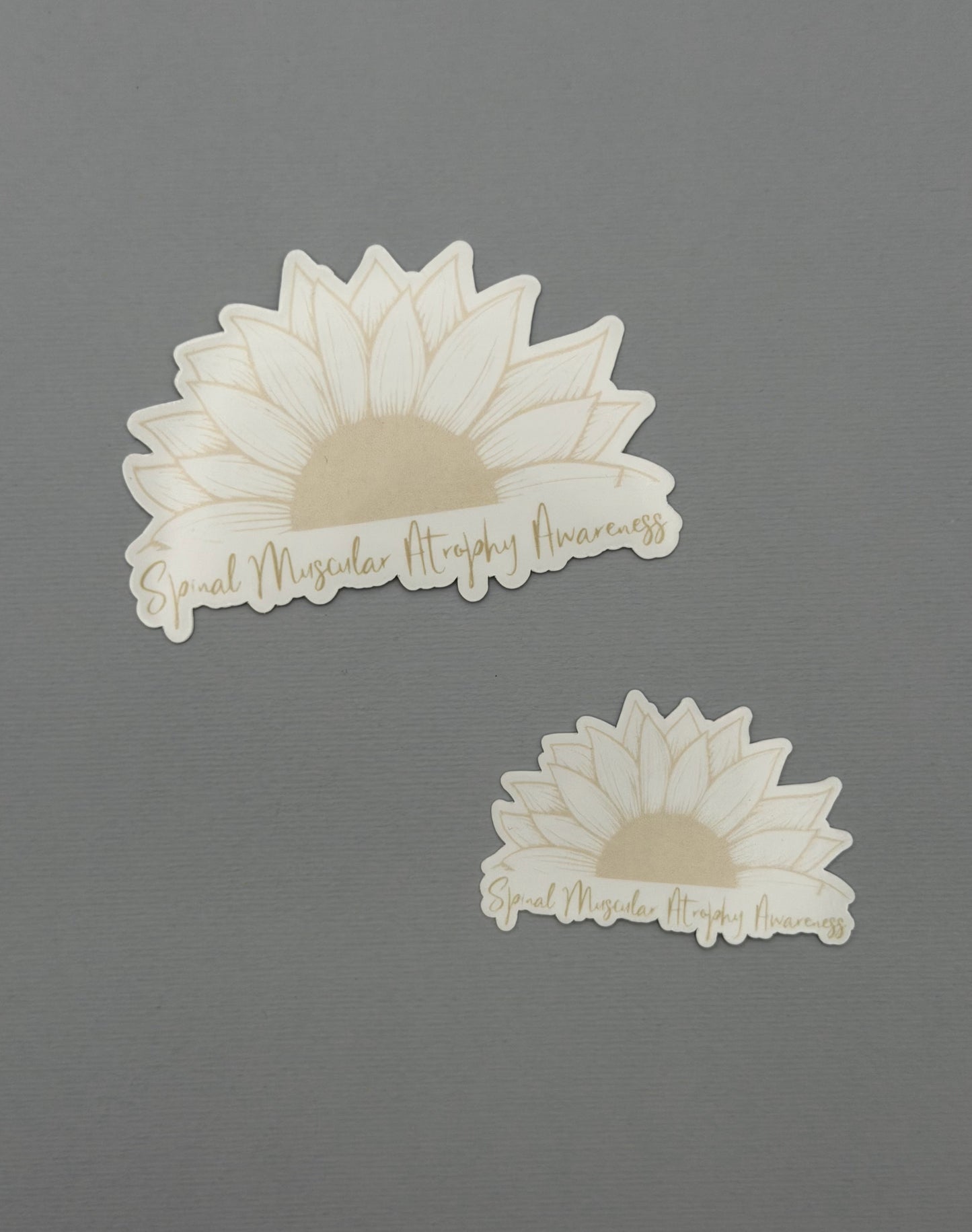 Spinal Muscular Atrophy Awareness Sunflower Sticker or Magnet