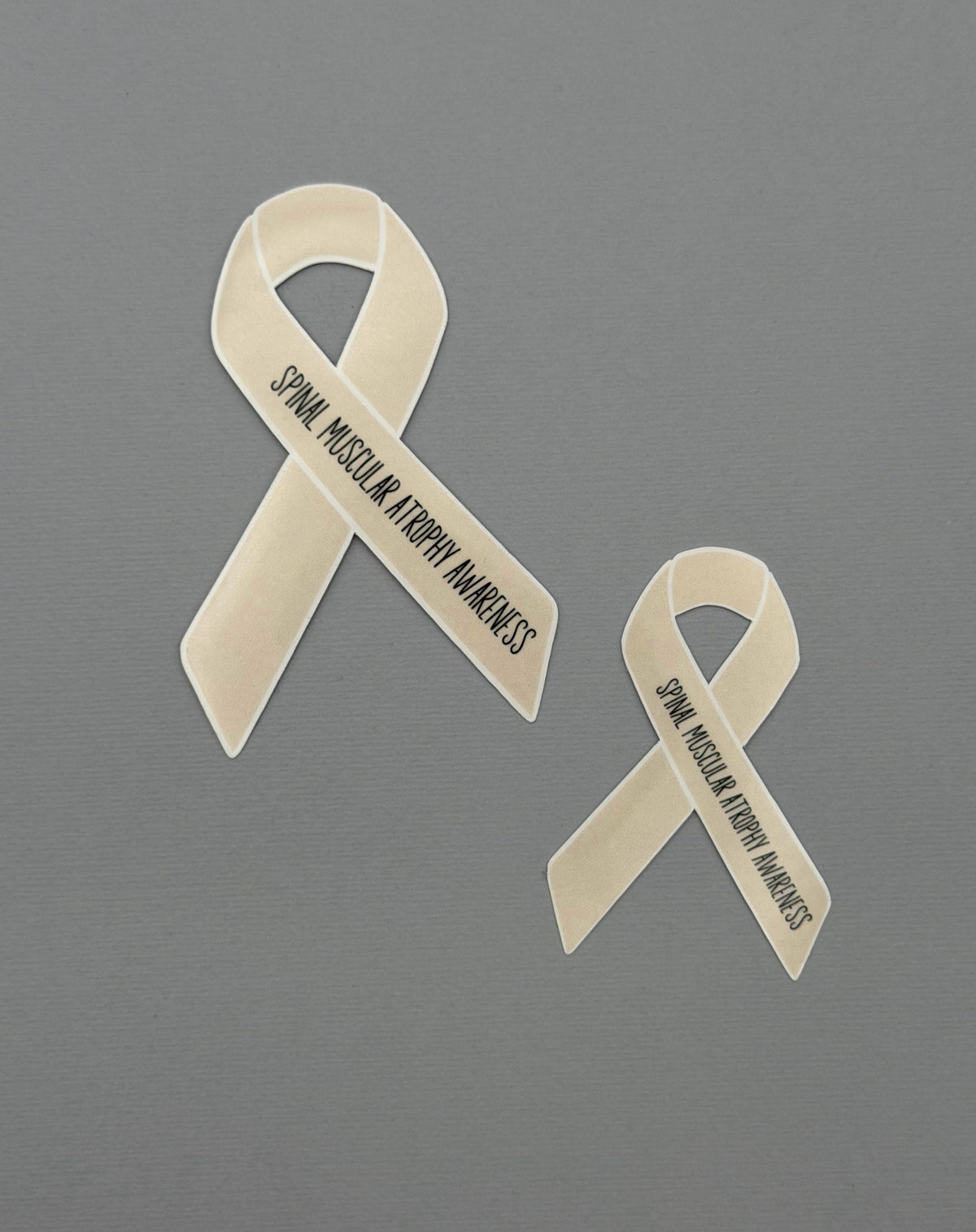 Spinal Muscular Atrophy Awareness Ribbon Sticker or Magnet