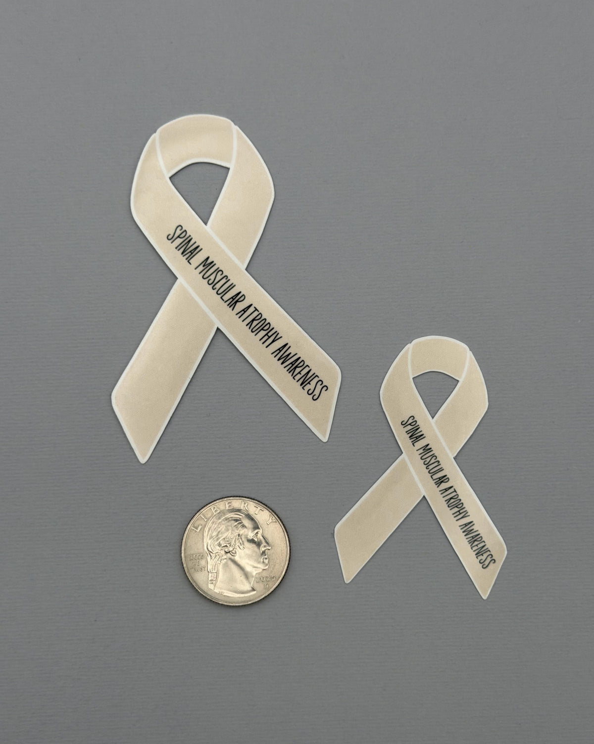 Spinal Muscular Atrophy Awareness Ribbon Sticker or Magnet