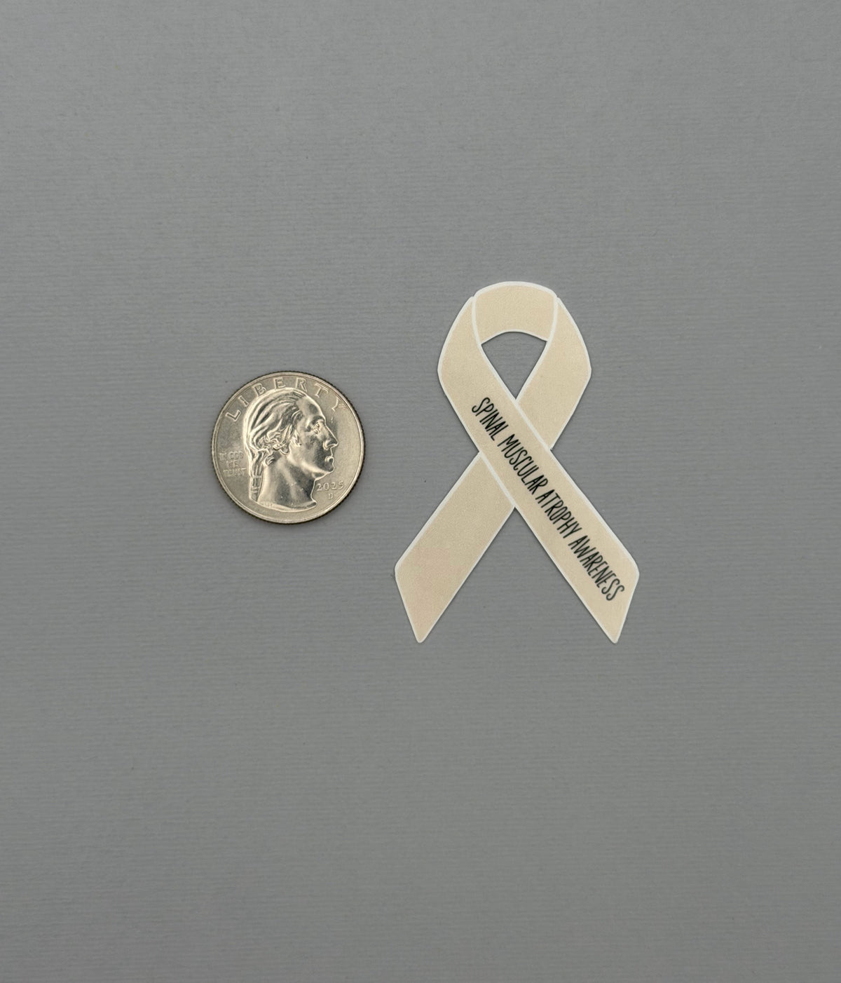 Spinal Muscular Atrophy Awareness Ribbon Sticker or Magnet