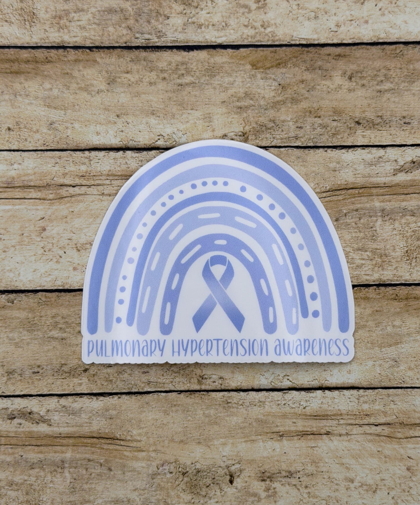 Pulmonary Hypertension Awareness Rainbow Sticker
