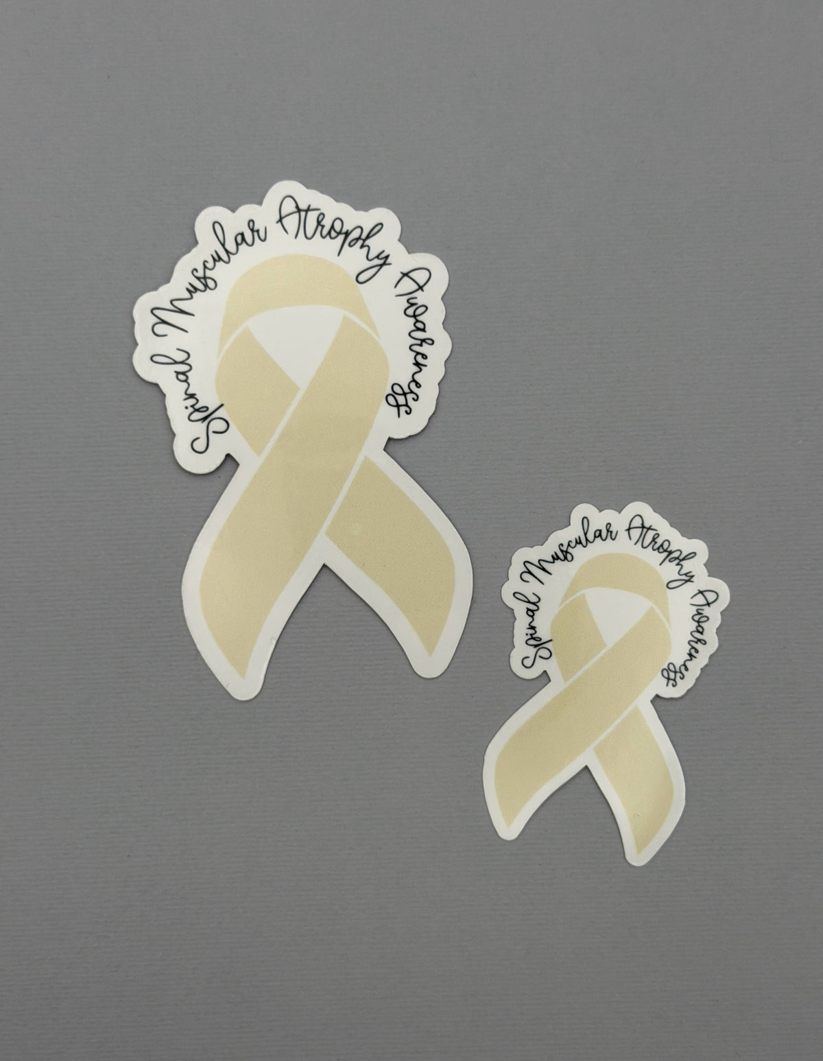 Spinal Muscular Atrophy Awareness Ribbon Sticker or Magnet