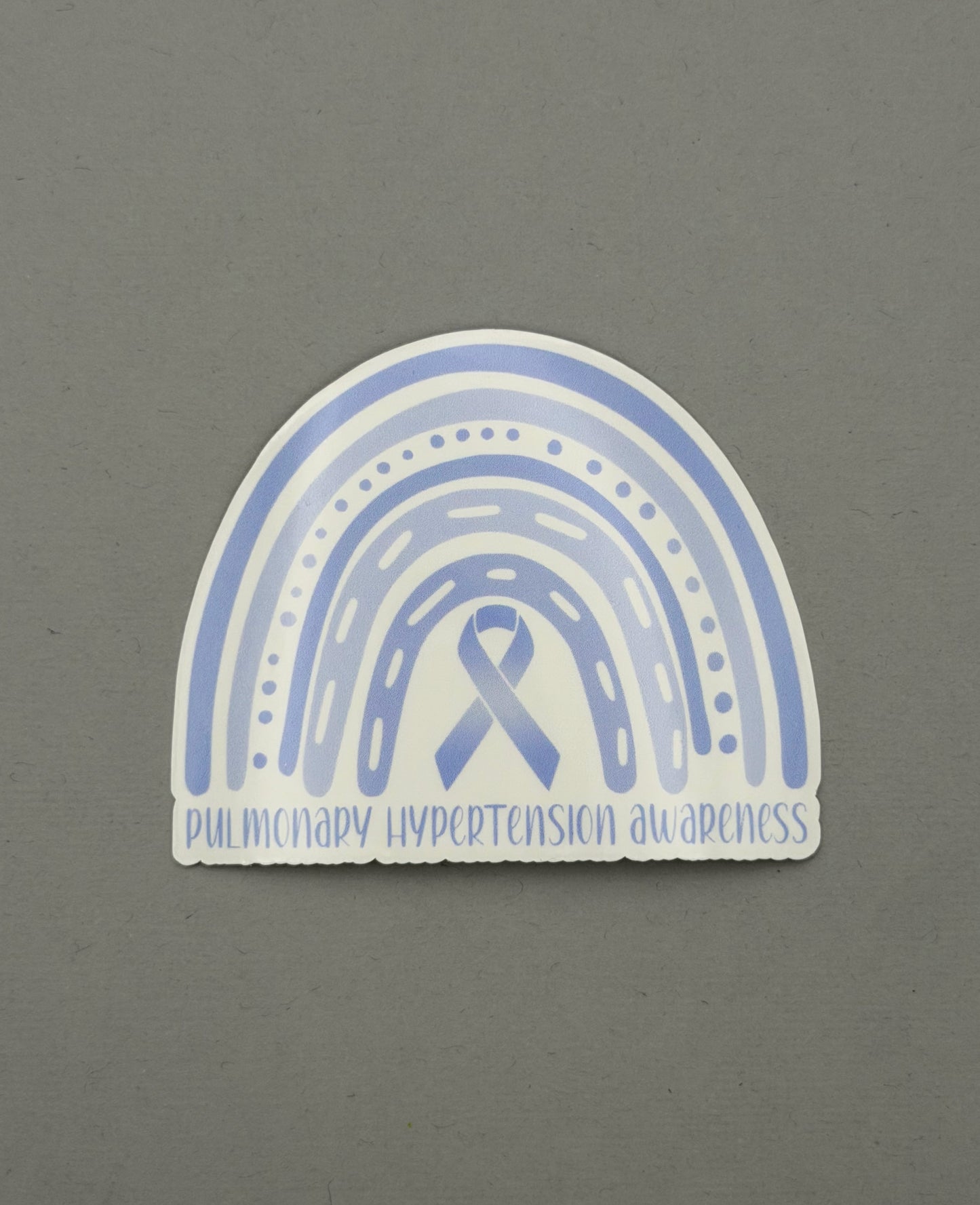Pulmonary Hypertension Awareness Rainbow Sticker