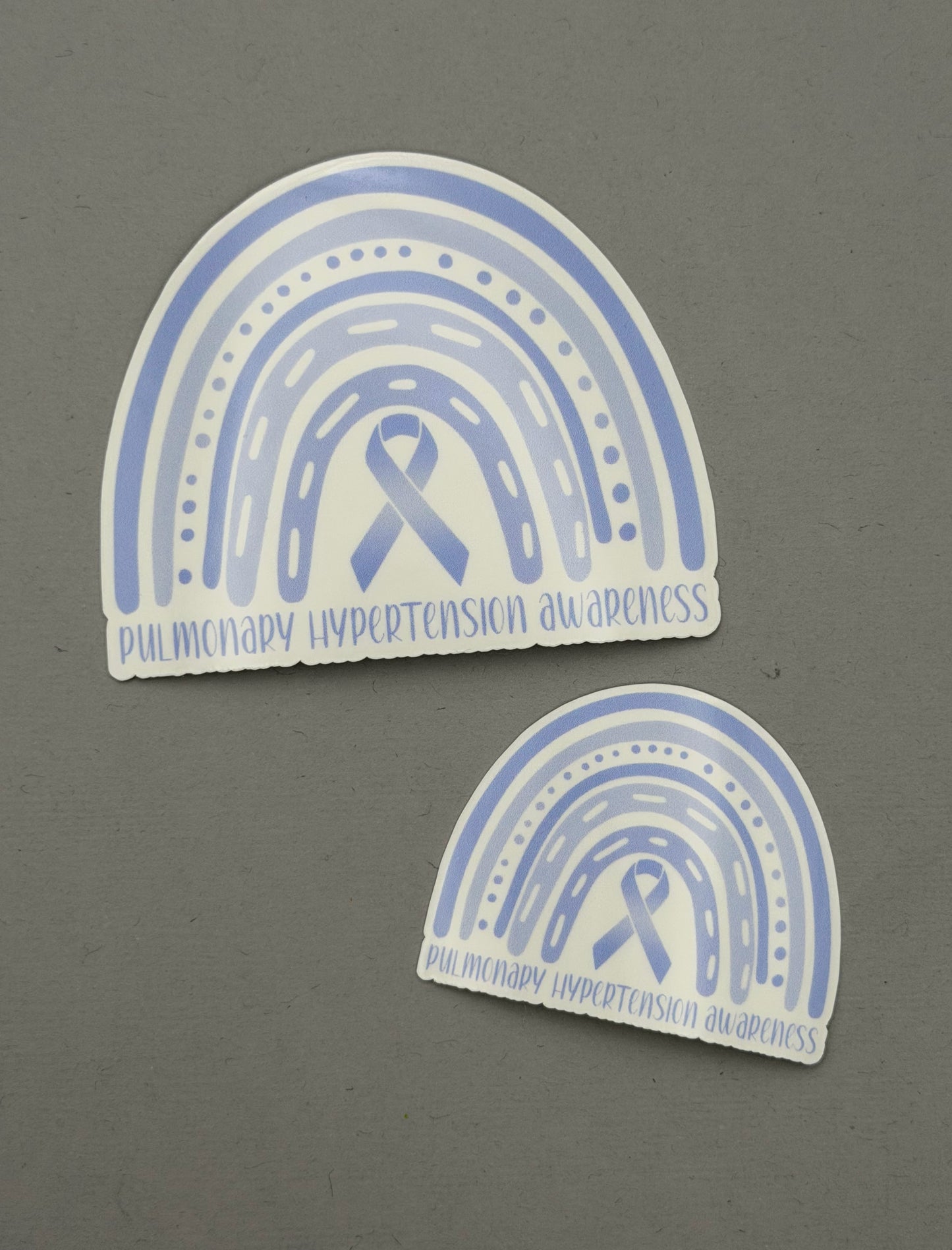 Pulmonary Hypertension Awareness Rainbow Sticker
