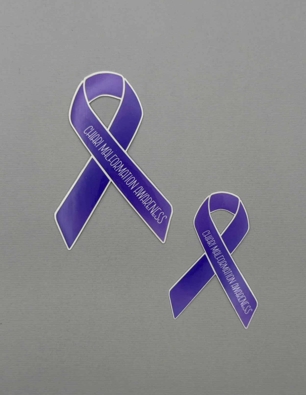 Chiari Malformation Awareness Ribbon Sticker or Magnet