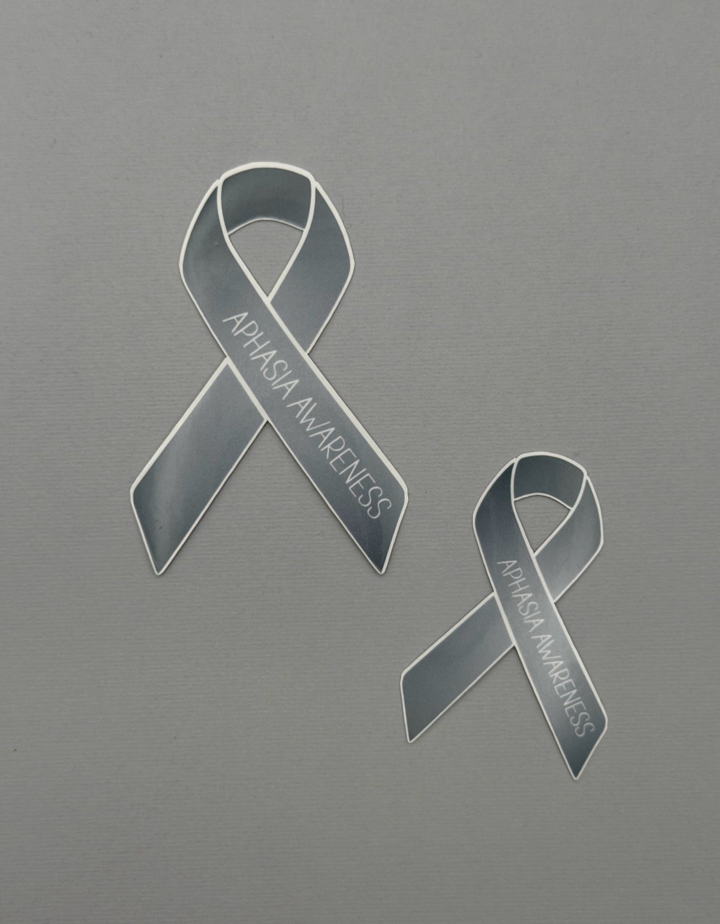 Aphasia Awareness Ribbon Sticker or Magnet