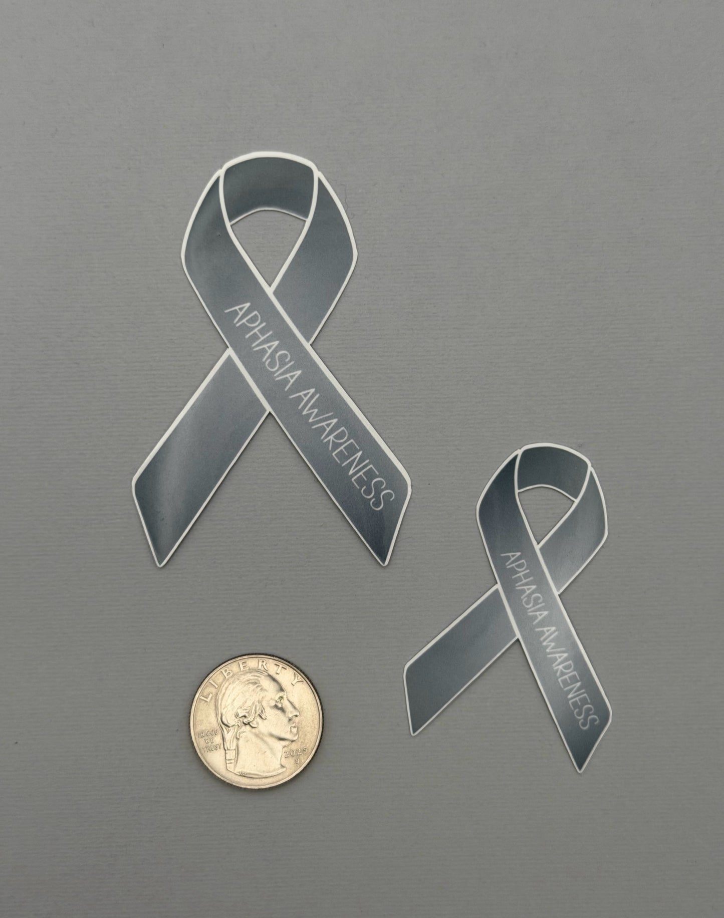 Aphasia Awareness Ribbon Sticker or Magnet