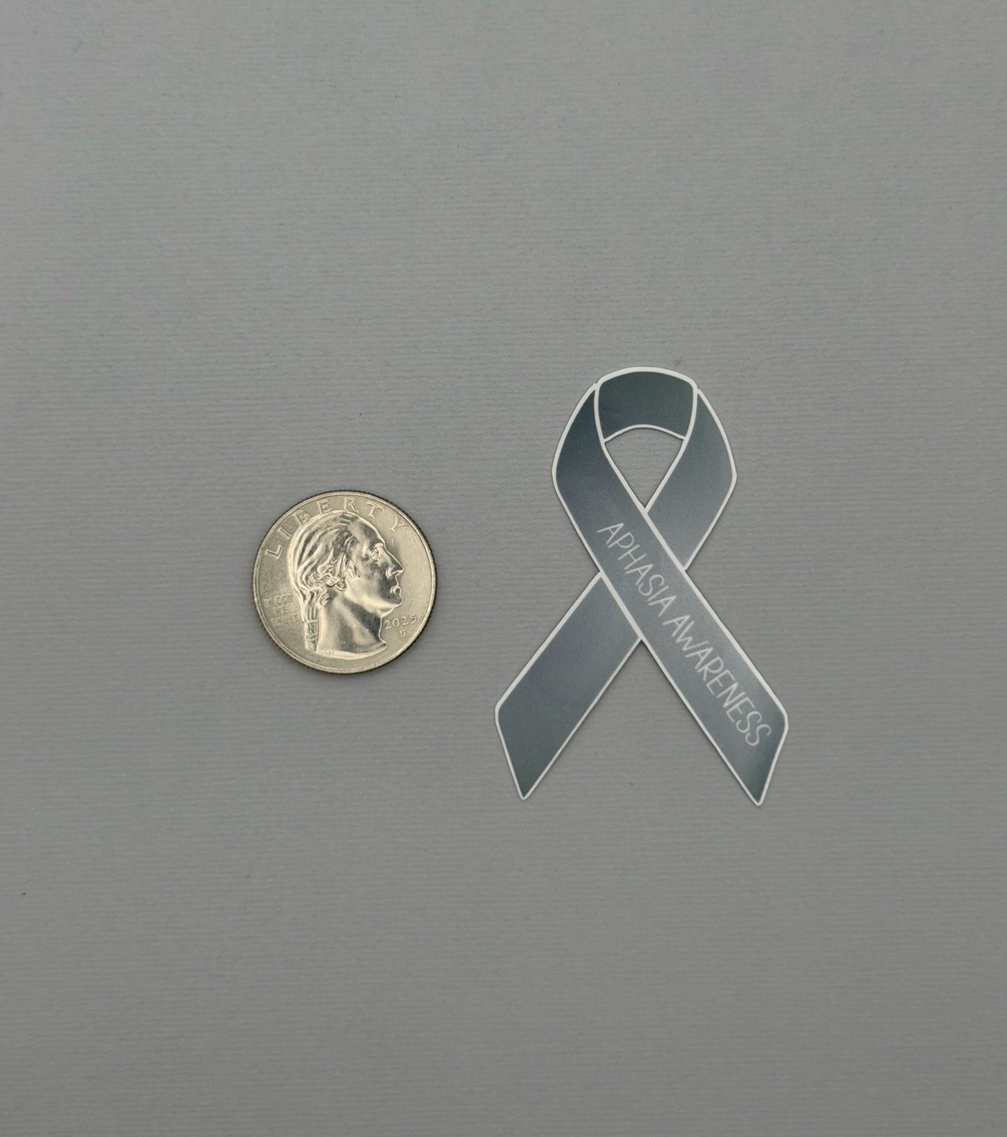 Aphasia Awareness Ribbon Sticker or Magnet