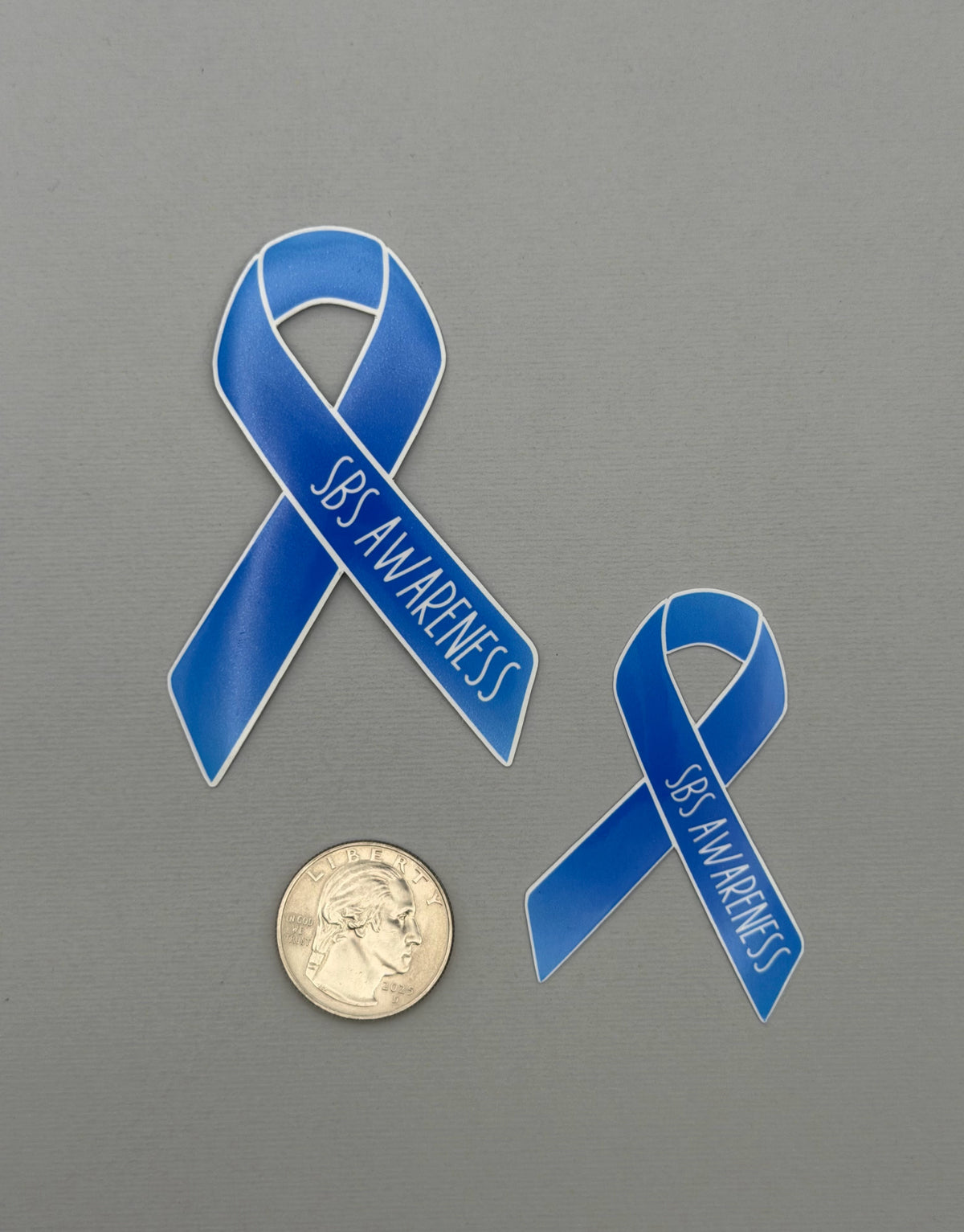 SBS Awareness Ribbon Sticker or Magnet | Short Bowel Syndrome