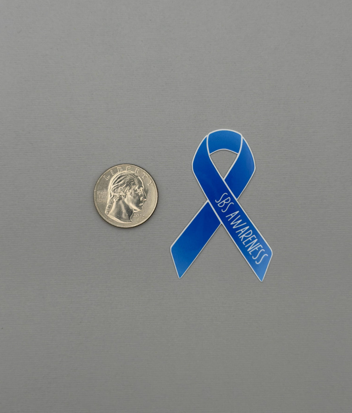 SBS Awareness Ribbon Sticker or Magnet | Short Bowel Syndrome