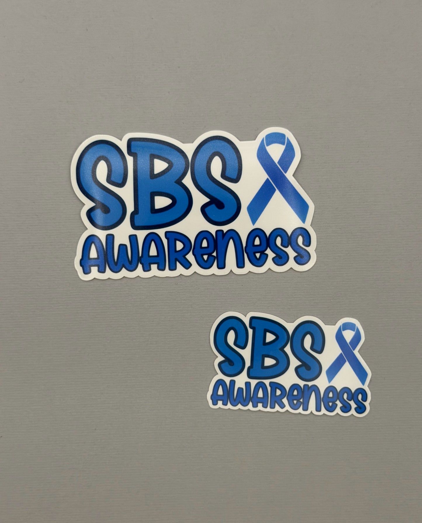 SBS Awareness with Ribbon Sticker or Magnet