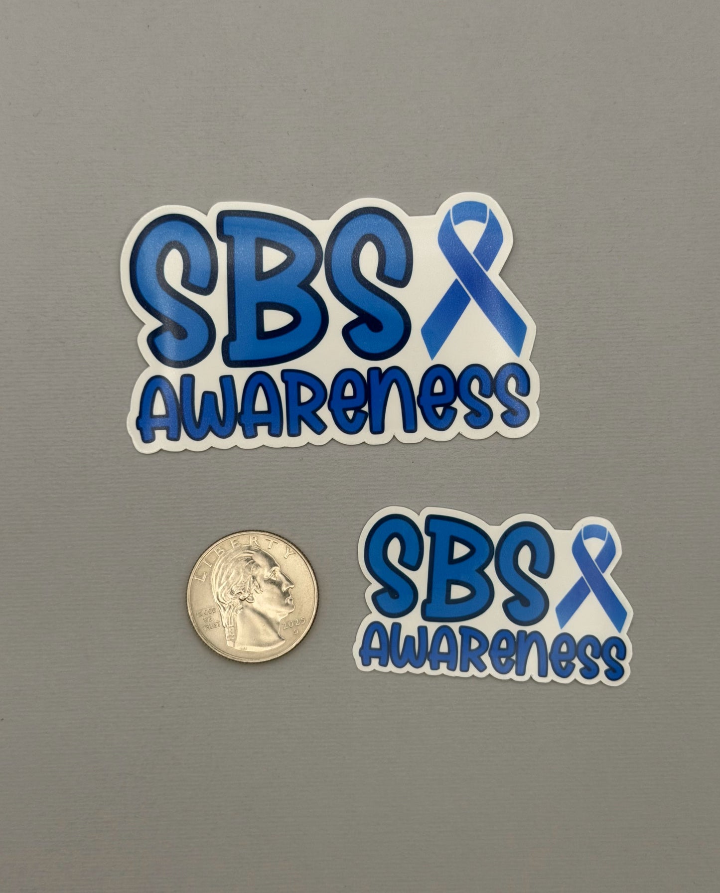 SBS Awareness with Ribbon Sticker or Magnet