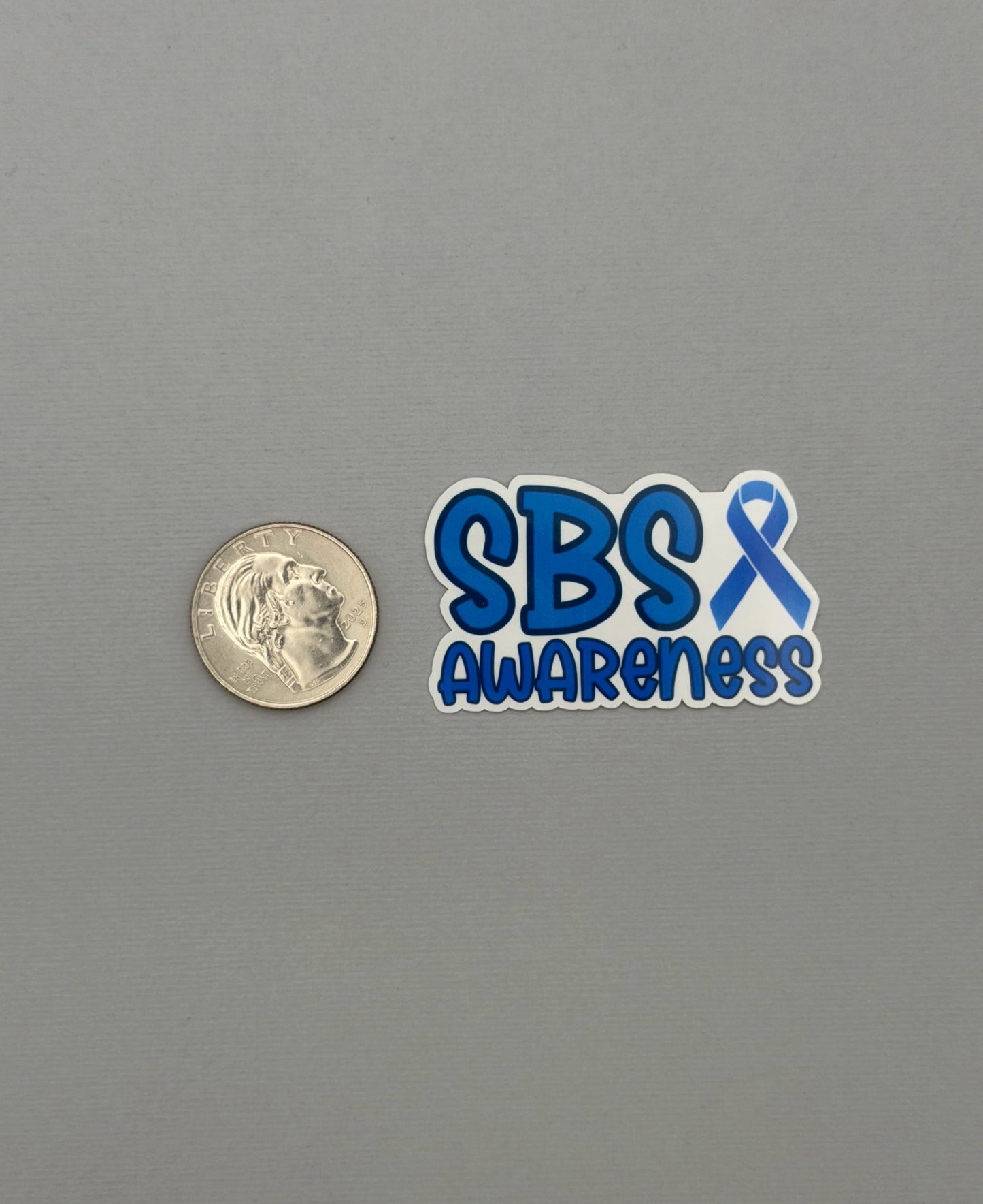 SBS Awareness with Ribbon Sticker or Magnet