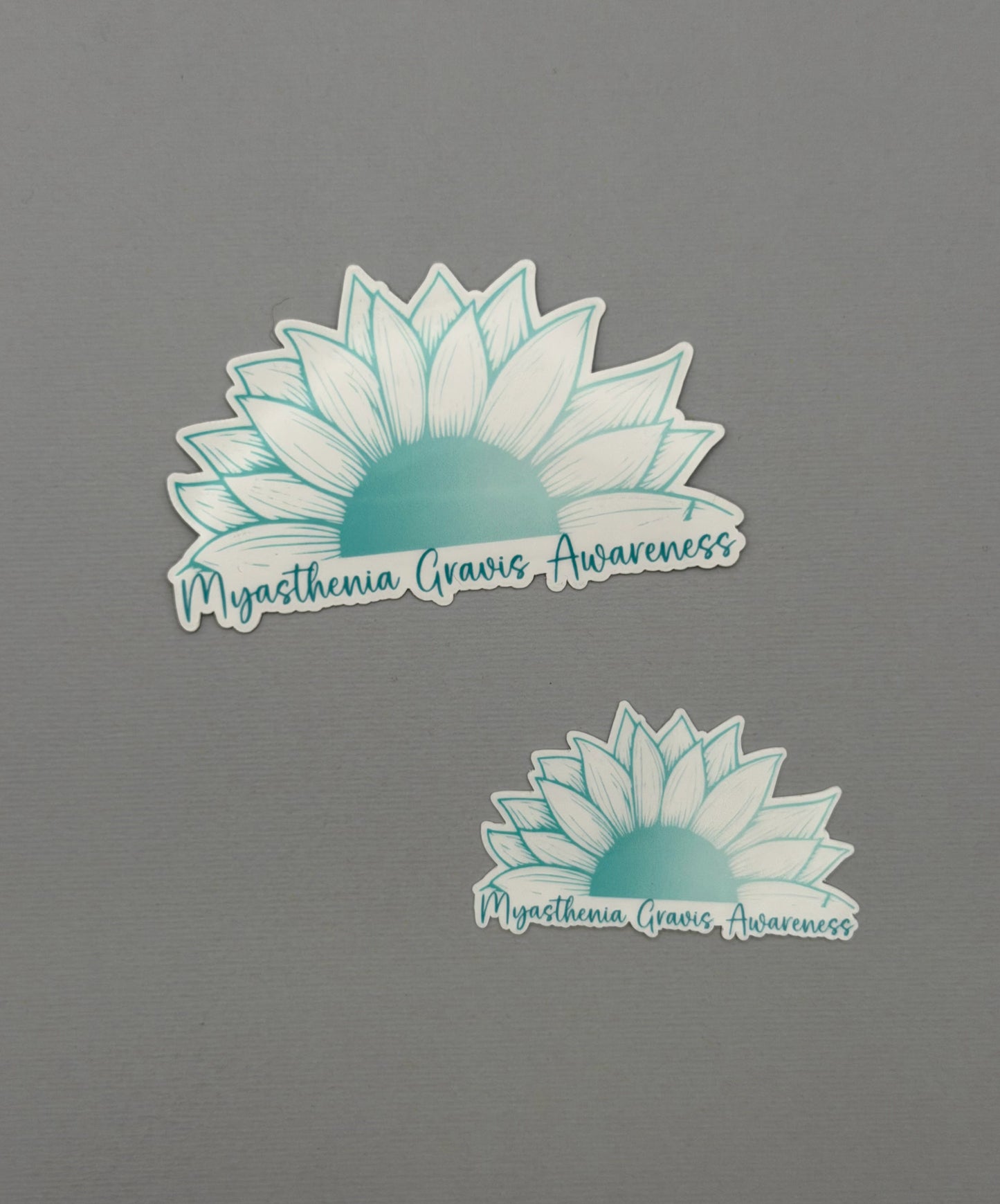Myasthenia Gravis Awareness Sunflower Sticker or Magnet