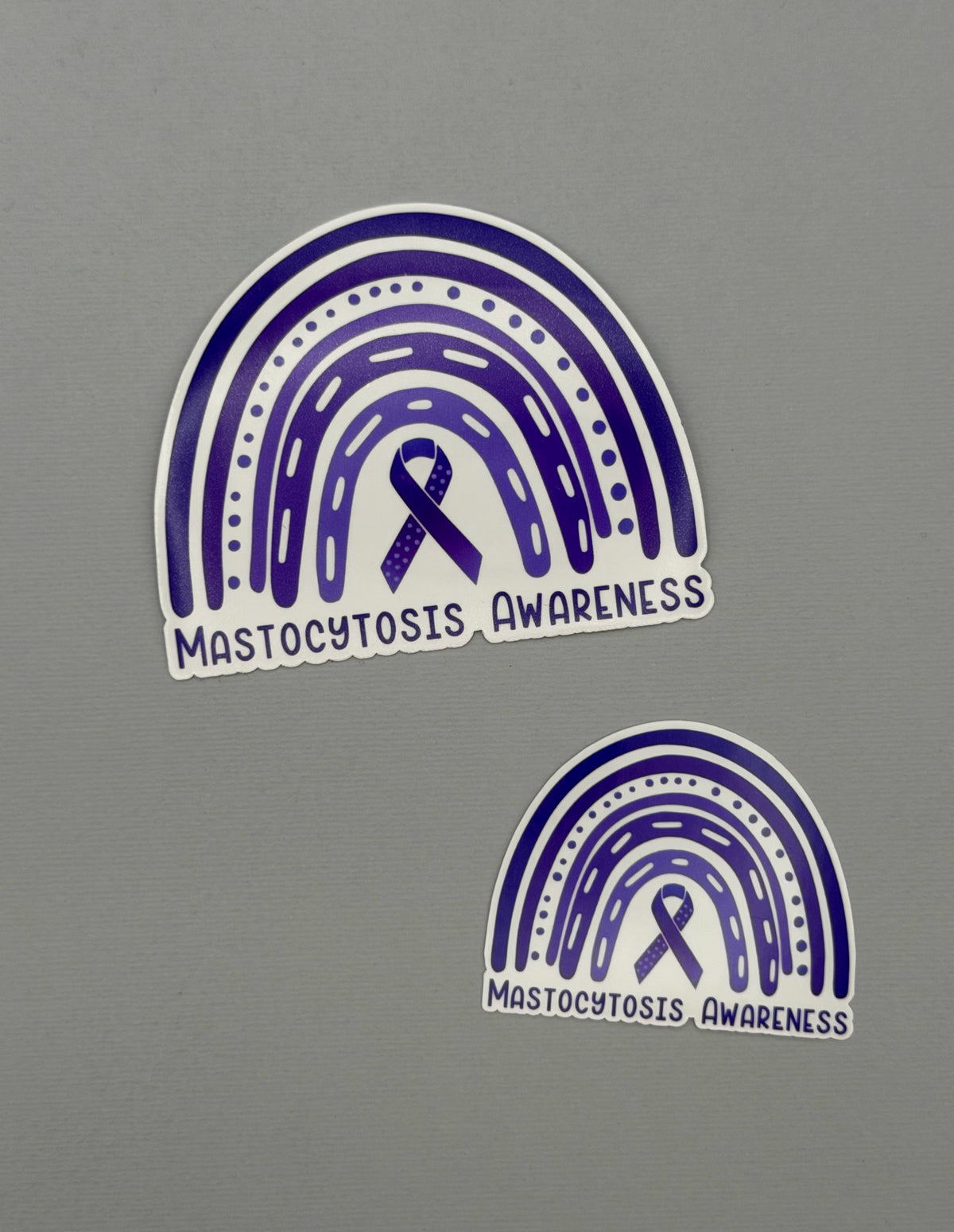 Mastocytosis Awareness Rainbow Sticker or Magnet