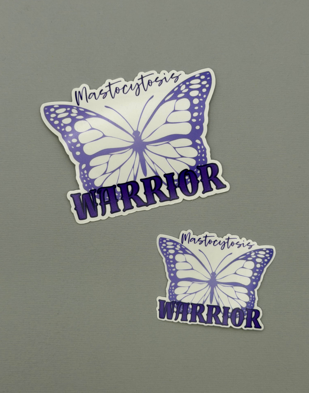 Mastocytosis Warrior Butterfly Sticker or Magnet