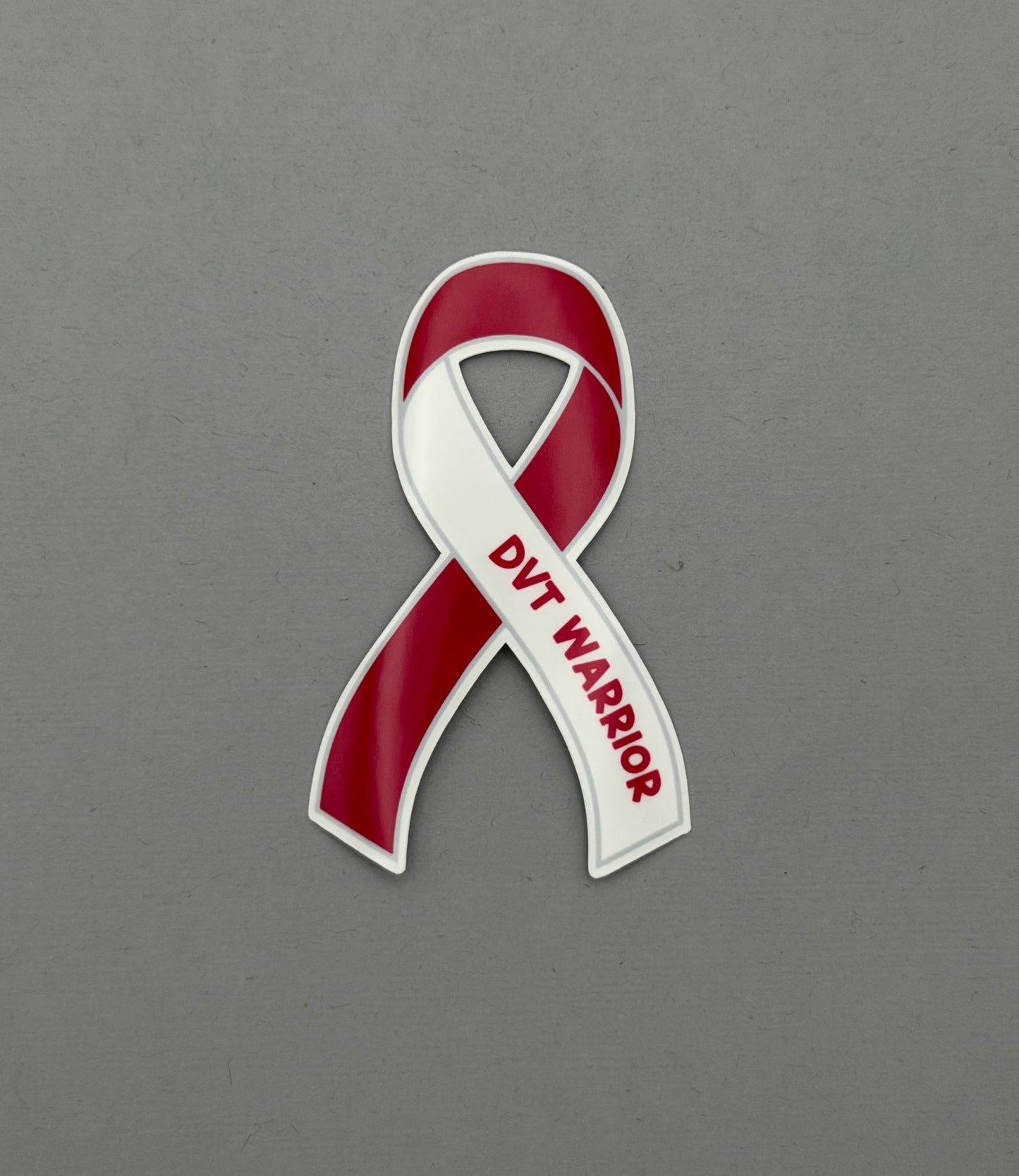 DVT Warrior Ribbon Sticker | Deep Vein Thrombosis