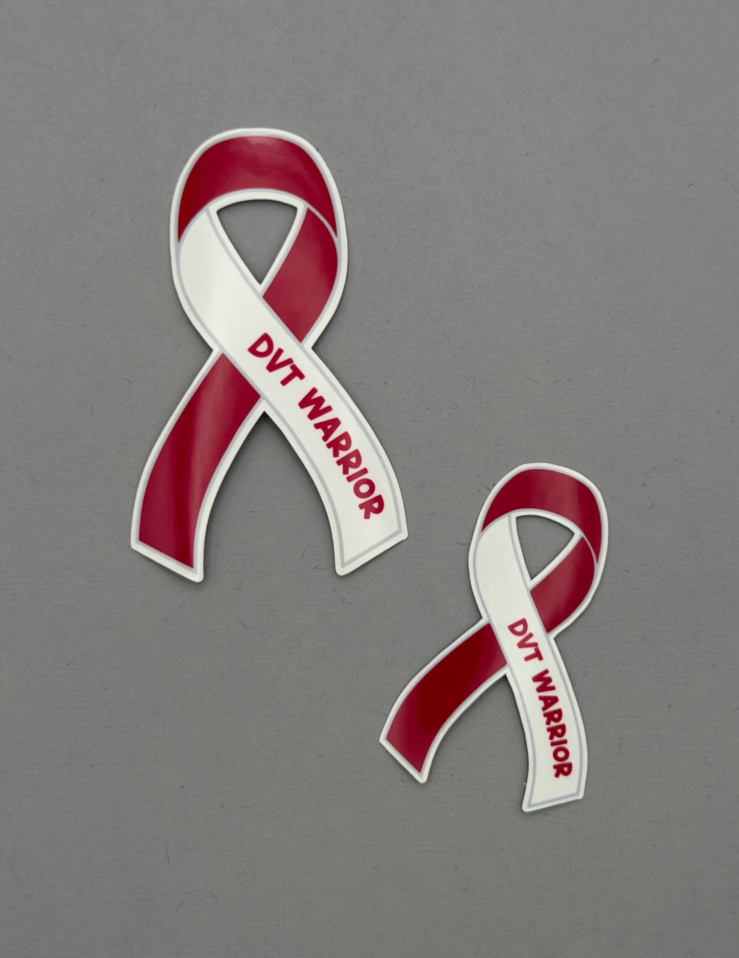 DVT Warrior Ribbon Sticker | Deep Vein Thrombosis