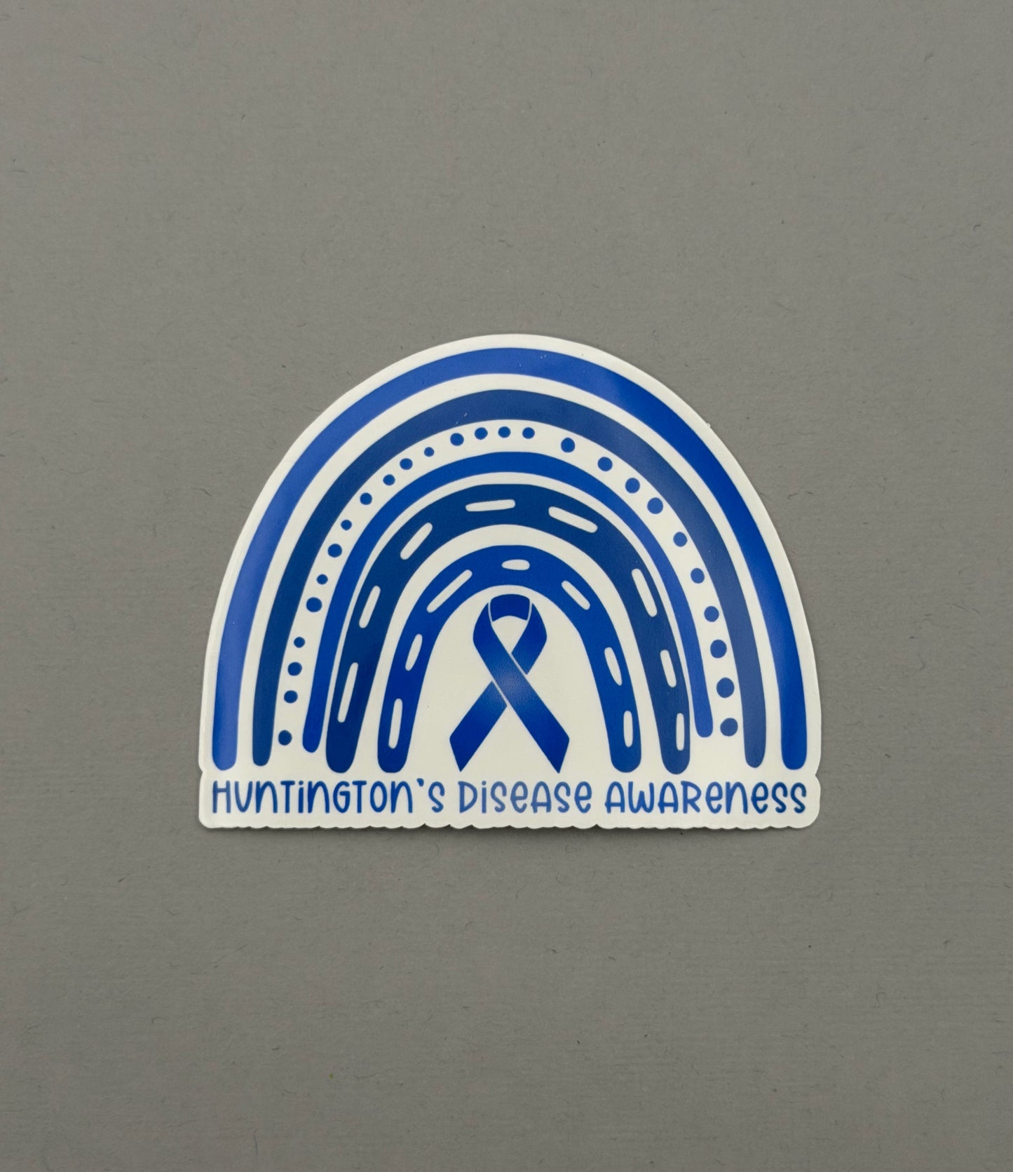 Huntington's Disease Awareness Rainbow Sticker