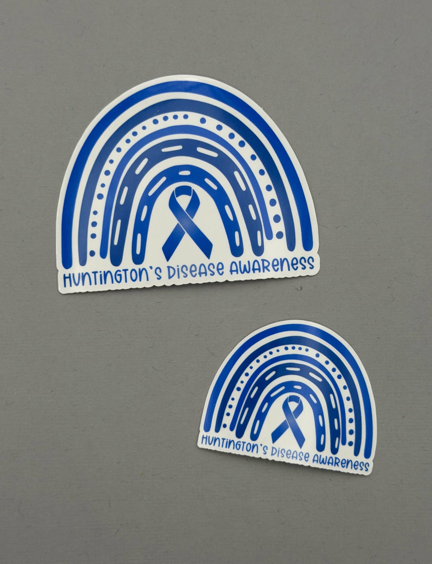 Huntington's Disease Awareness Rainbow Sticker
