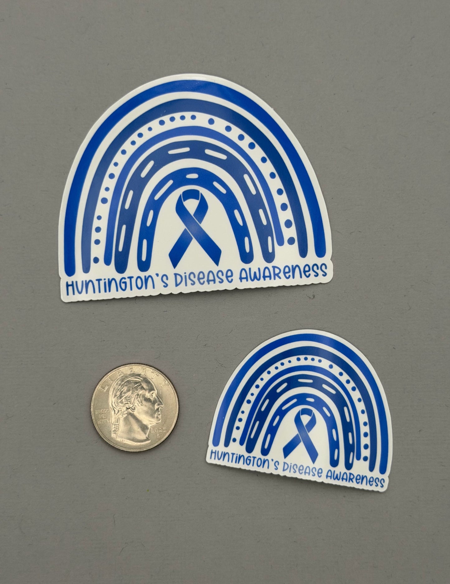 Huntington's Disease Awareness Rainbow Sticker