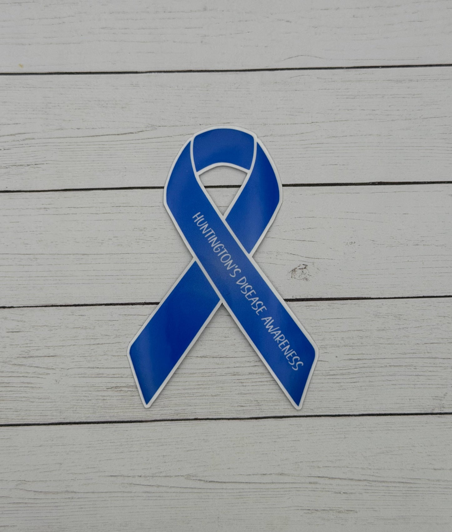 Huntington's Disease Awareness Ribbon Sticker