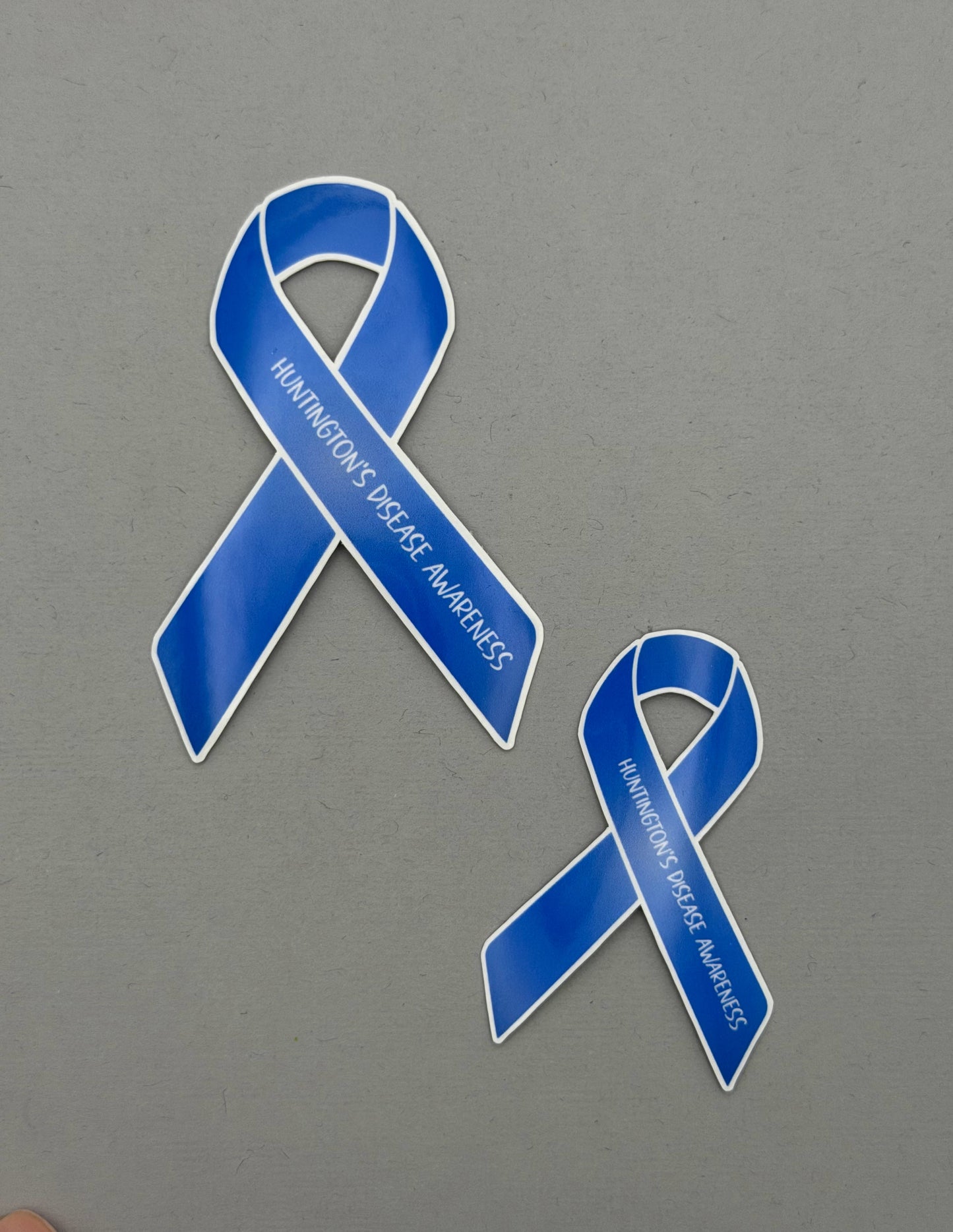 Huntington's Disease Awareness Ribbon Sticker
