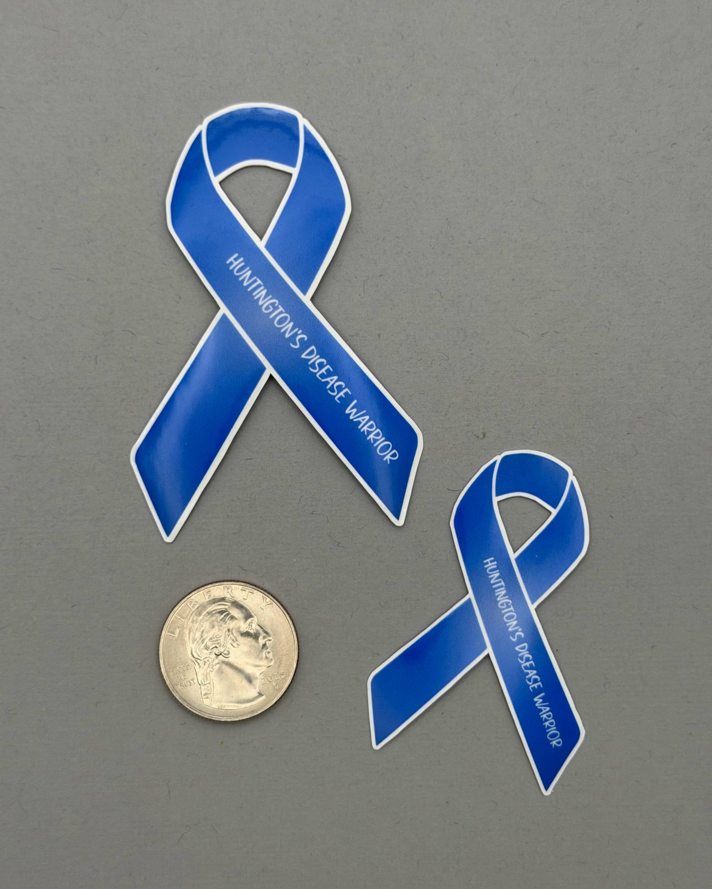 Huntington's Disease Warrior Ribbon Sticker