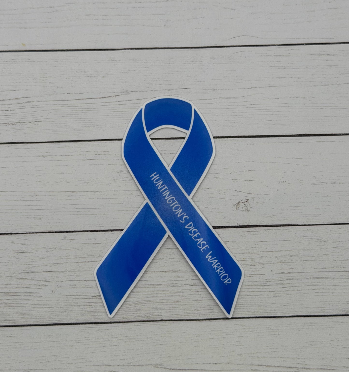 Huntington's Disease Warrior Ribbon Sticker