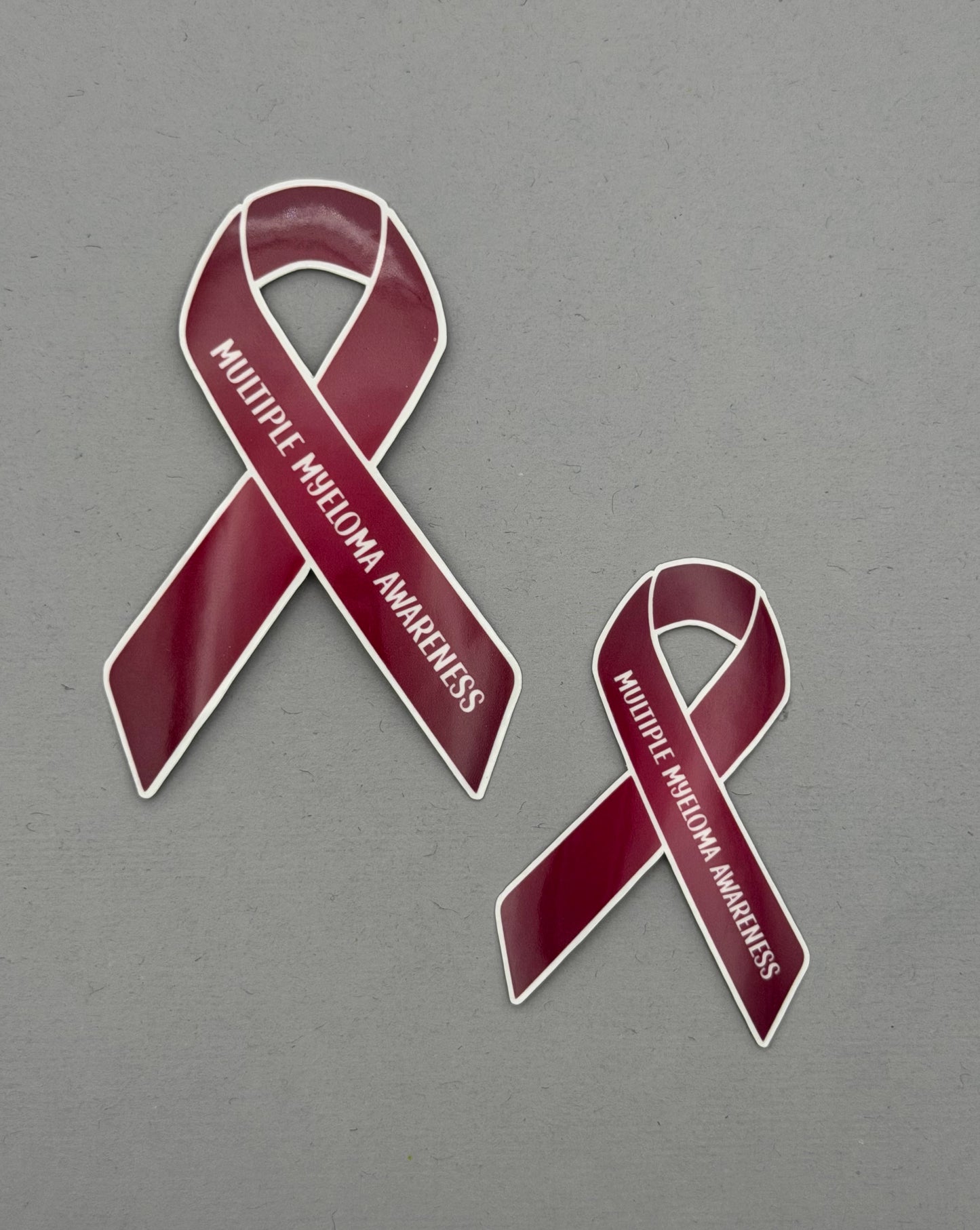 Multiple Myeloma Awareness Ribbon Sticker