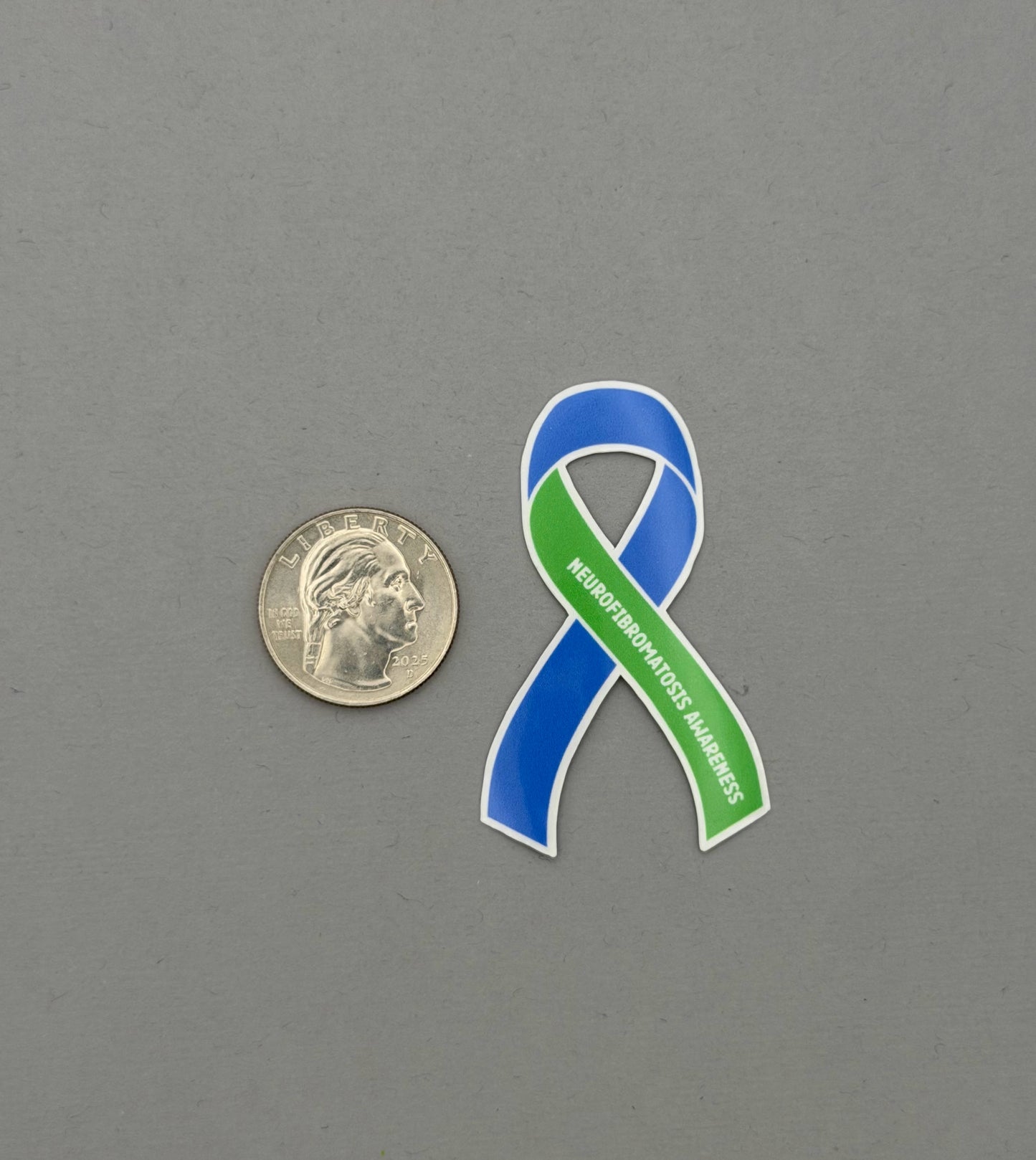 Neurofibromatosis Awareness Ribbon Sticker