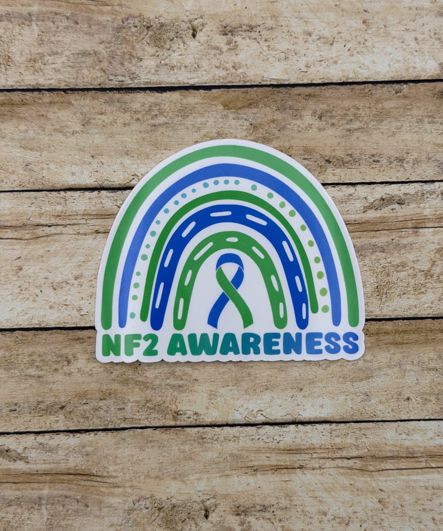 NF2 Awareness Rainbow Sticker | Neurofibromatosis Type 2