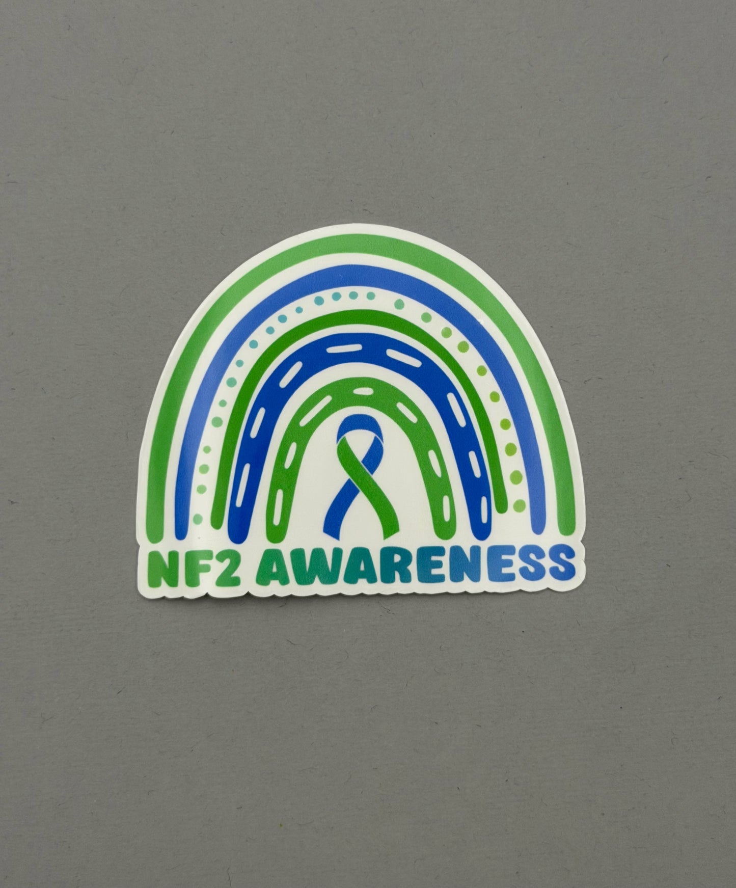 NF2 Awareness Rainbow Sticker | Neurofibromatosis Type 2