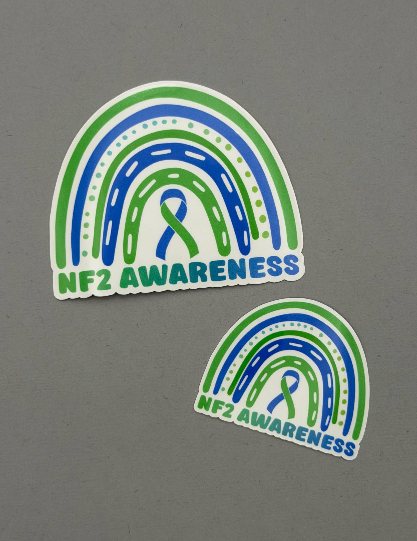 NF2 Awareness Rainbow Sticker | Neurofibromatosis Type 2