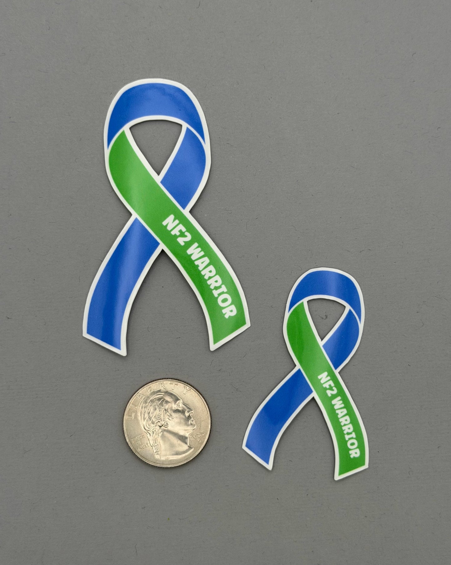 NF2 Warrior Ribbon Sticker | Neurofibromatosis Type 2