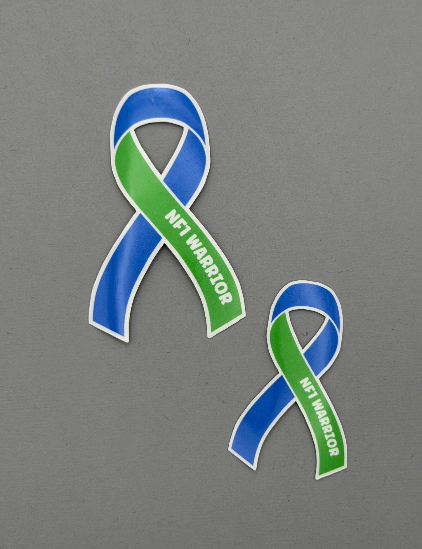 NF1 Warrior Ribbon Sticker | Neurofibromatosis Type 1
