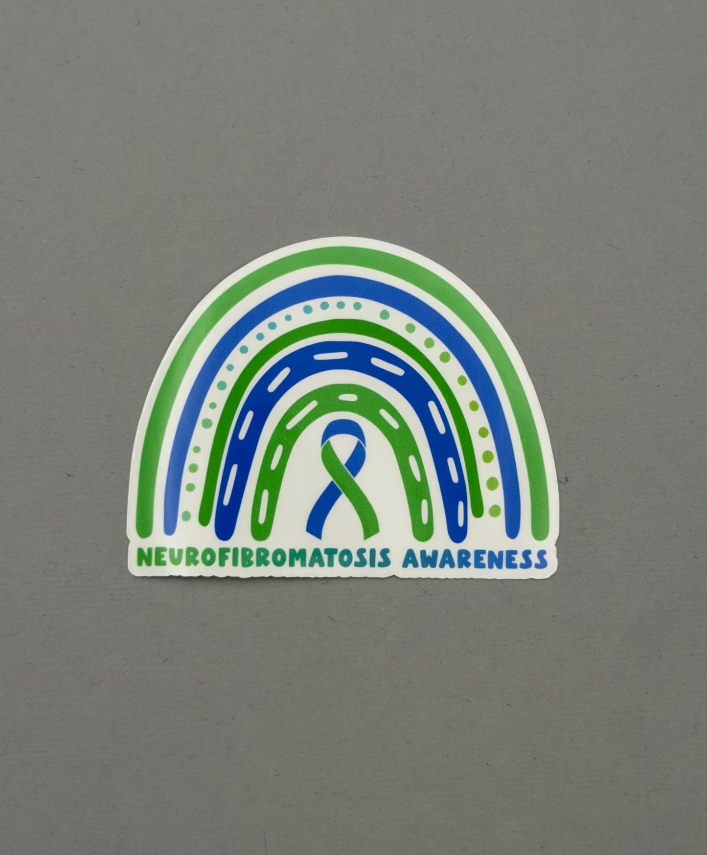 Neurofibromatosis Awareness Rainbow Sticker