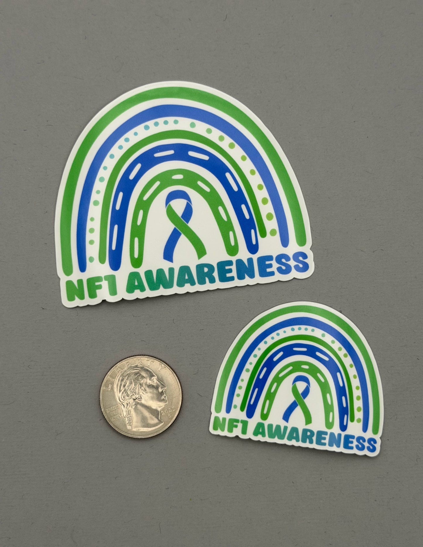 NF1 Awareness Rainbow Sticker | Neurofibromatosis Type 1