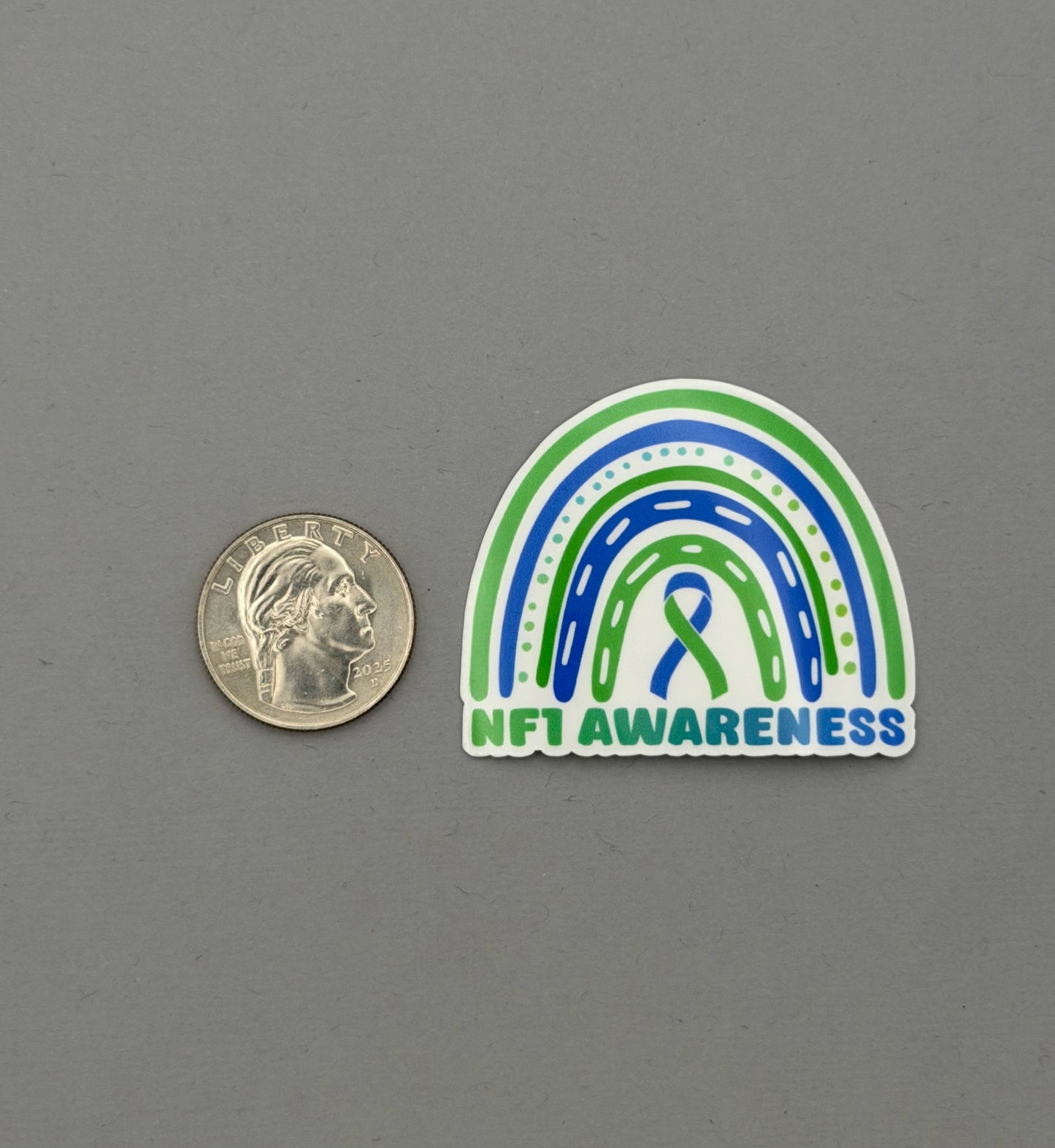 NF1 Awareness Rainbow Sticker | Neurofibromatosis Type 1