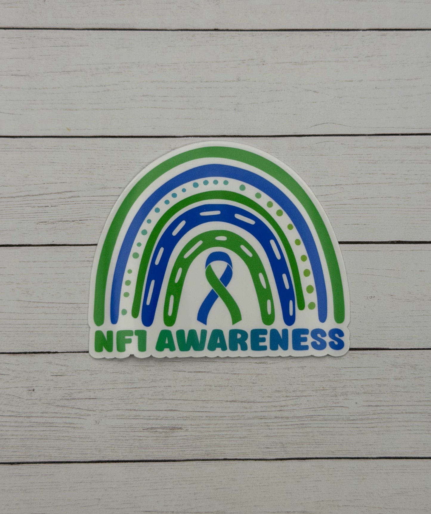 NF1 Awareness Rainbow Sticker | Neurofibromatosis Type 1